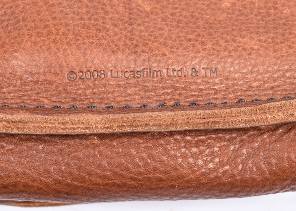 Indiana Jones Wool Hat and Leather Satchel