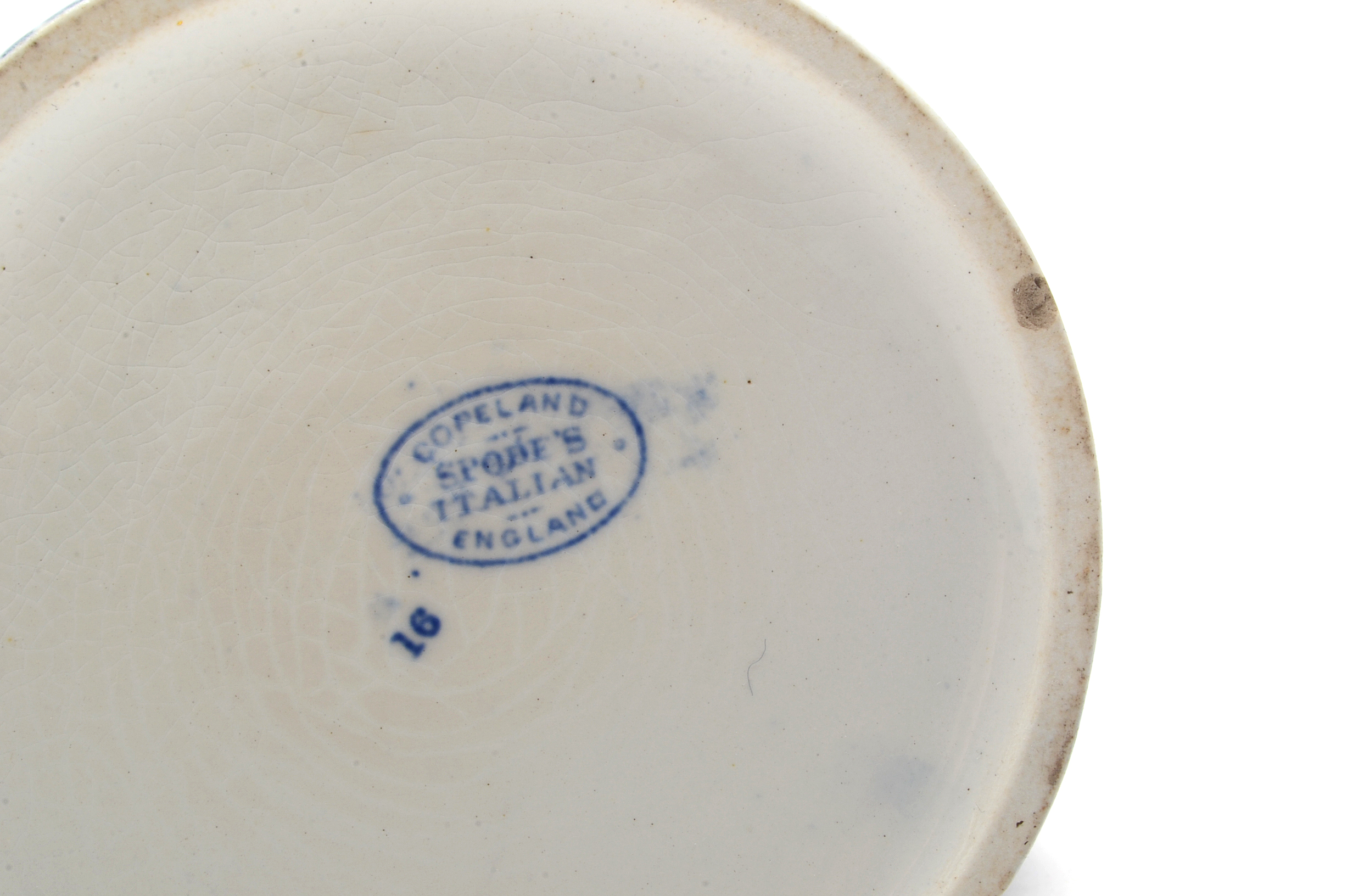 Antique Copeland Spode Coffee Pot and Blue