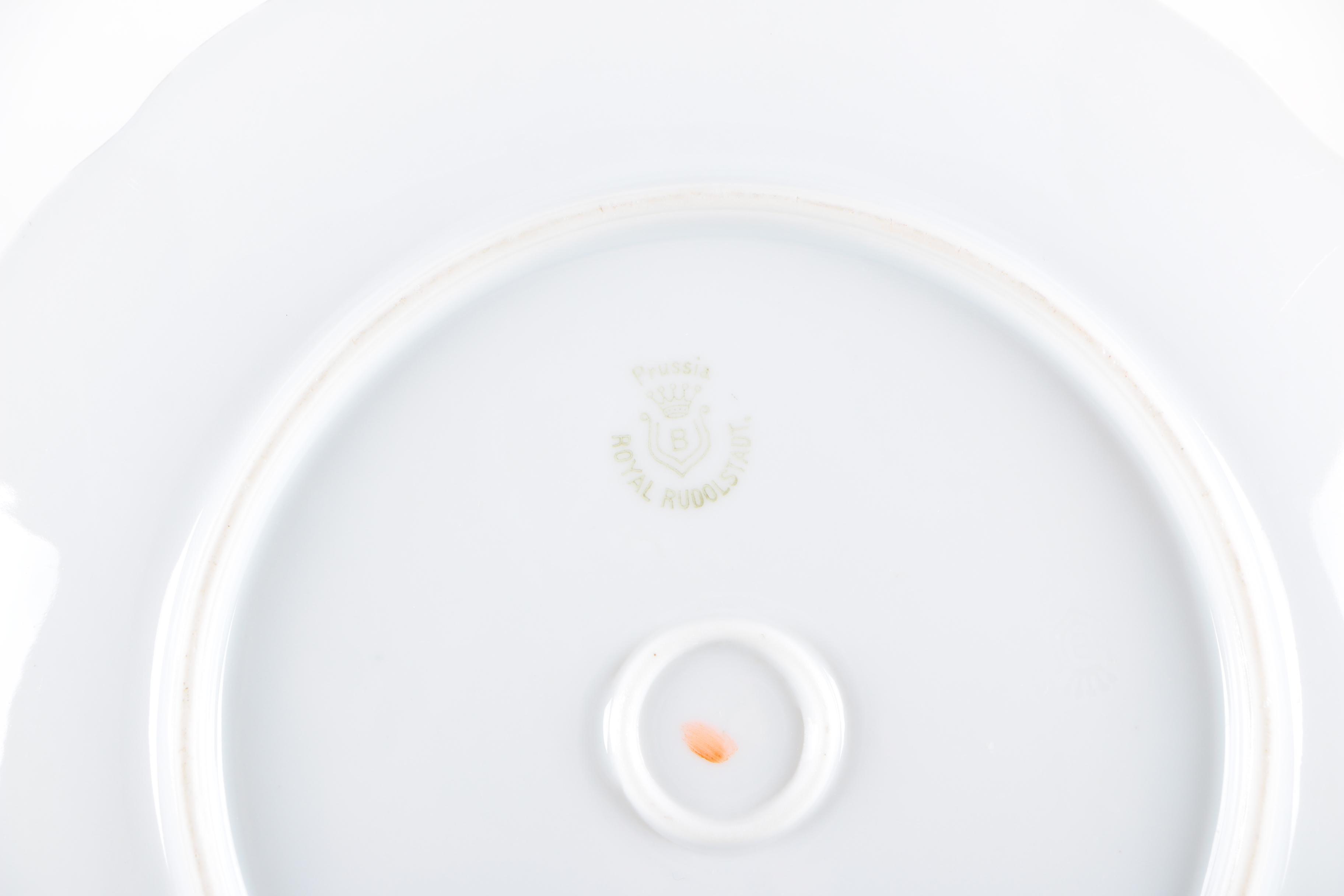 Vintage Hand-Painted Haviland and Noritake Porcelain Plates