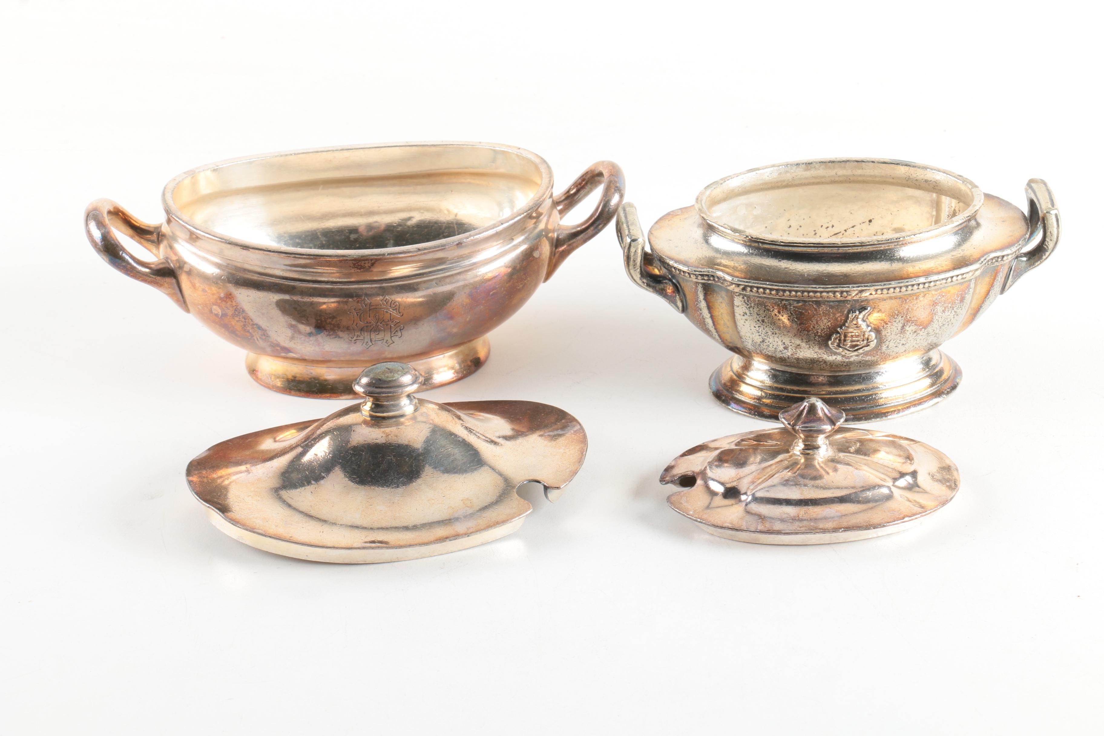 Hotel Silver Plate Hollowware Including Reed & Barton "Mayflower"