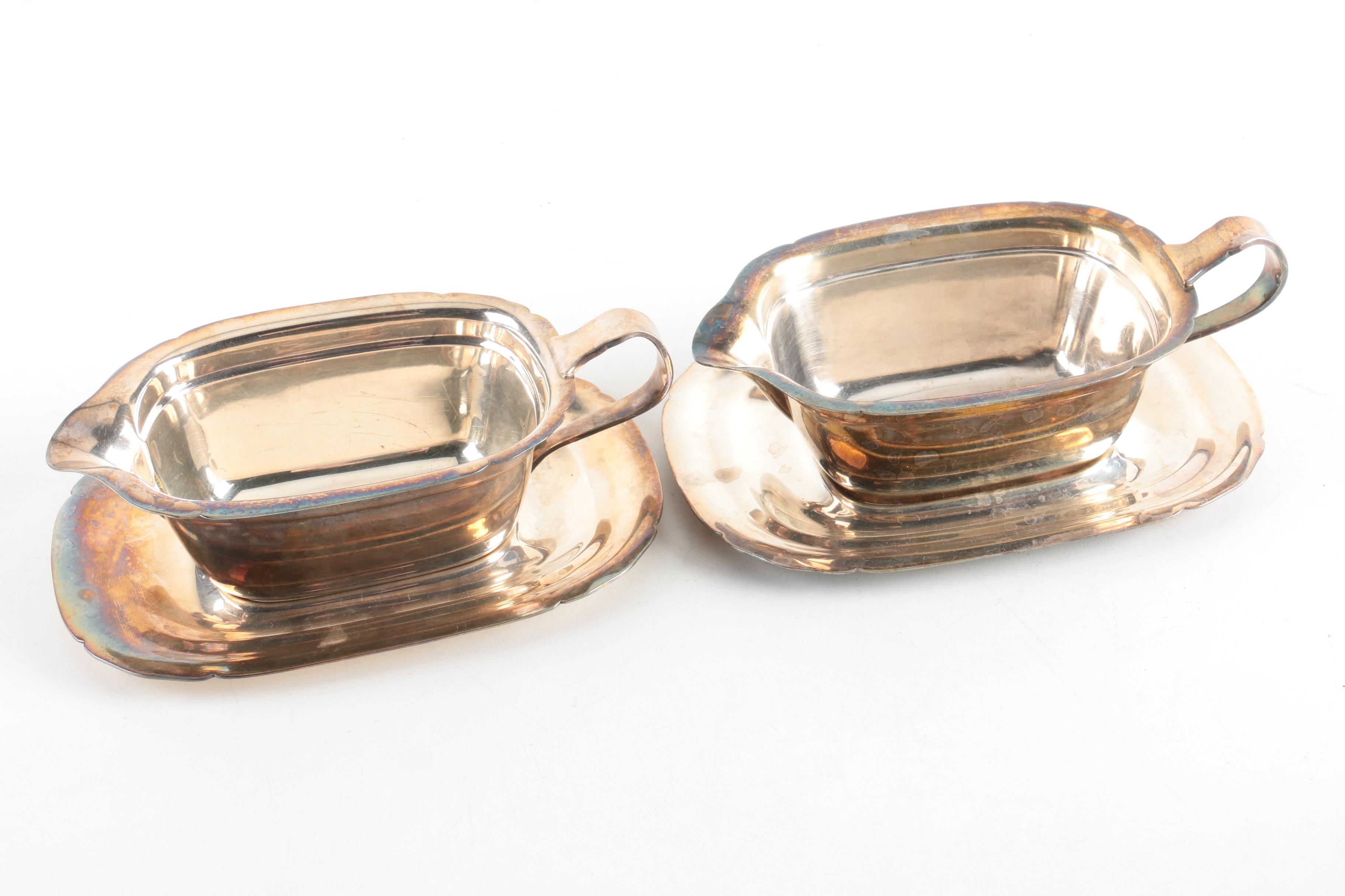 Hotel Silver Plate Hollowware Including Reed & Barton "Mayflower"