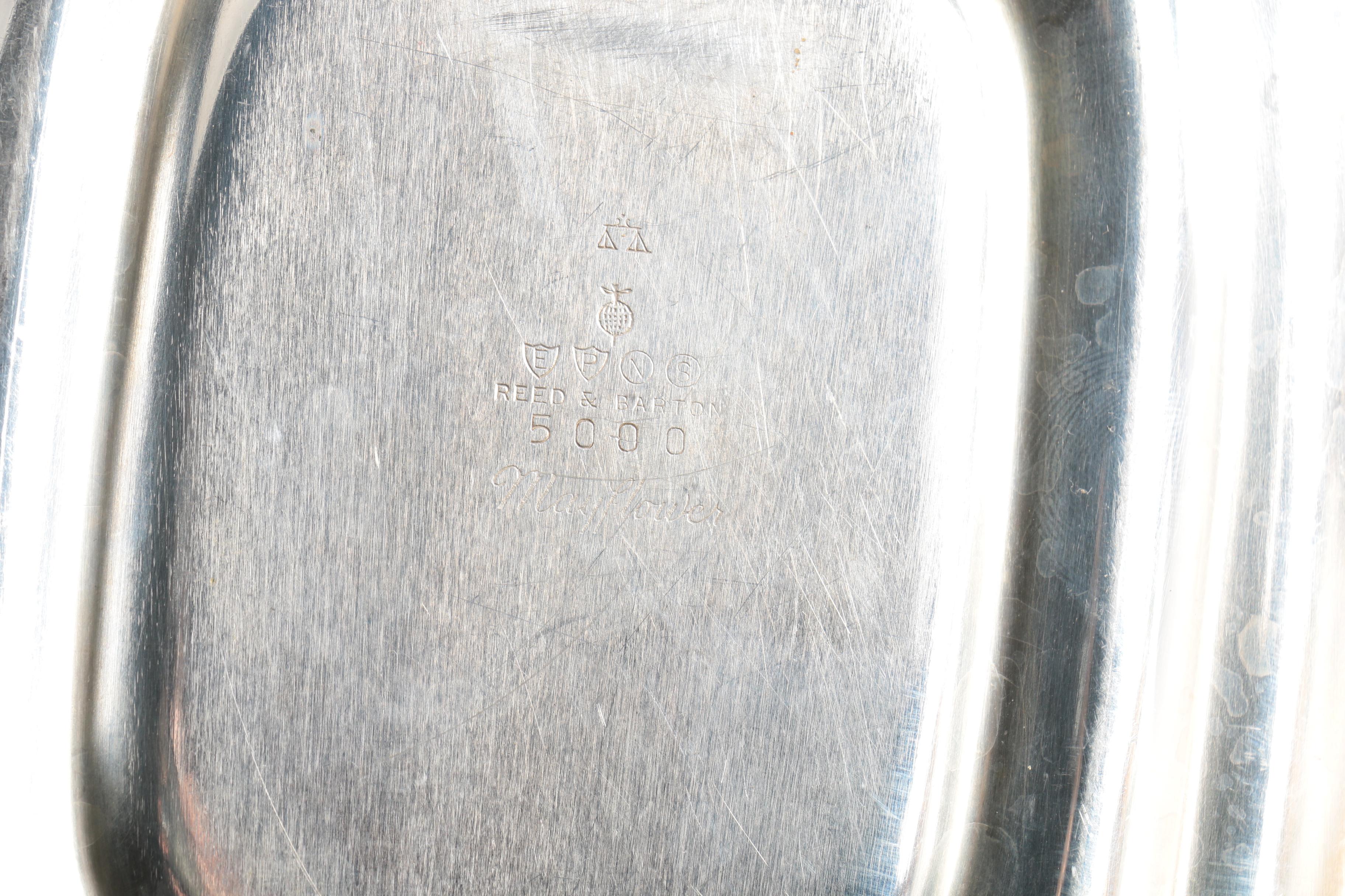 Hotel Silver Plate Hollowware Including Reed & Barton "Mayflower"