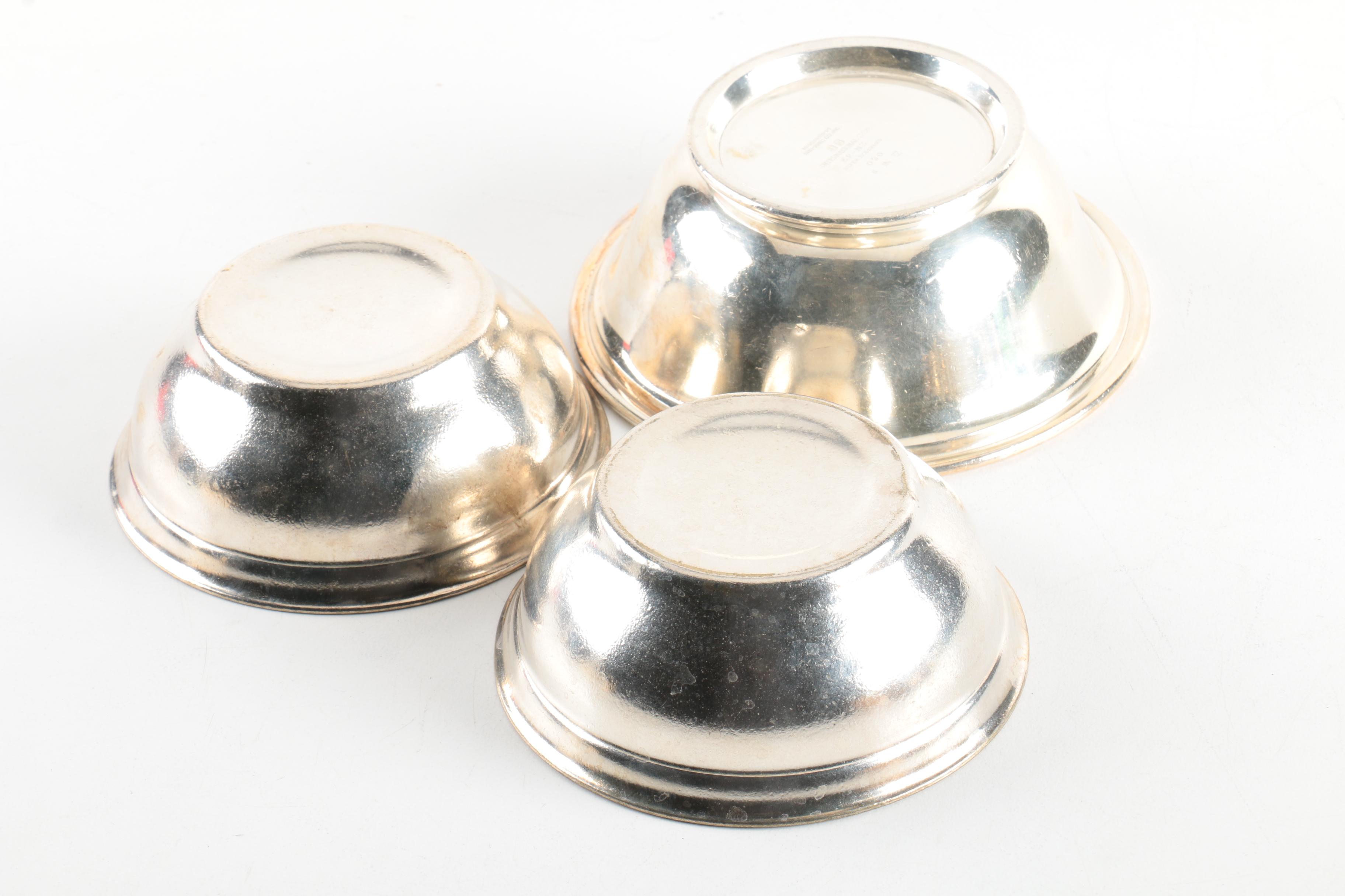 Hotel Silver Plate Hollowware Including Reed & Barton "Mayflower"