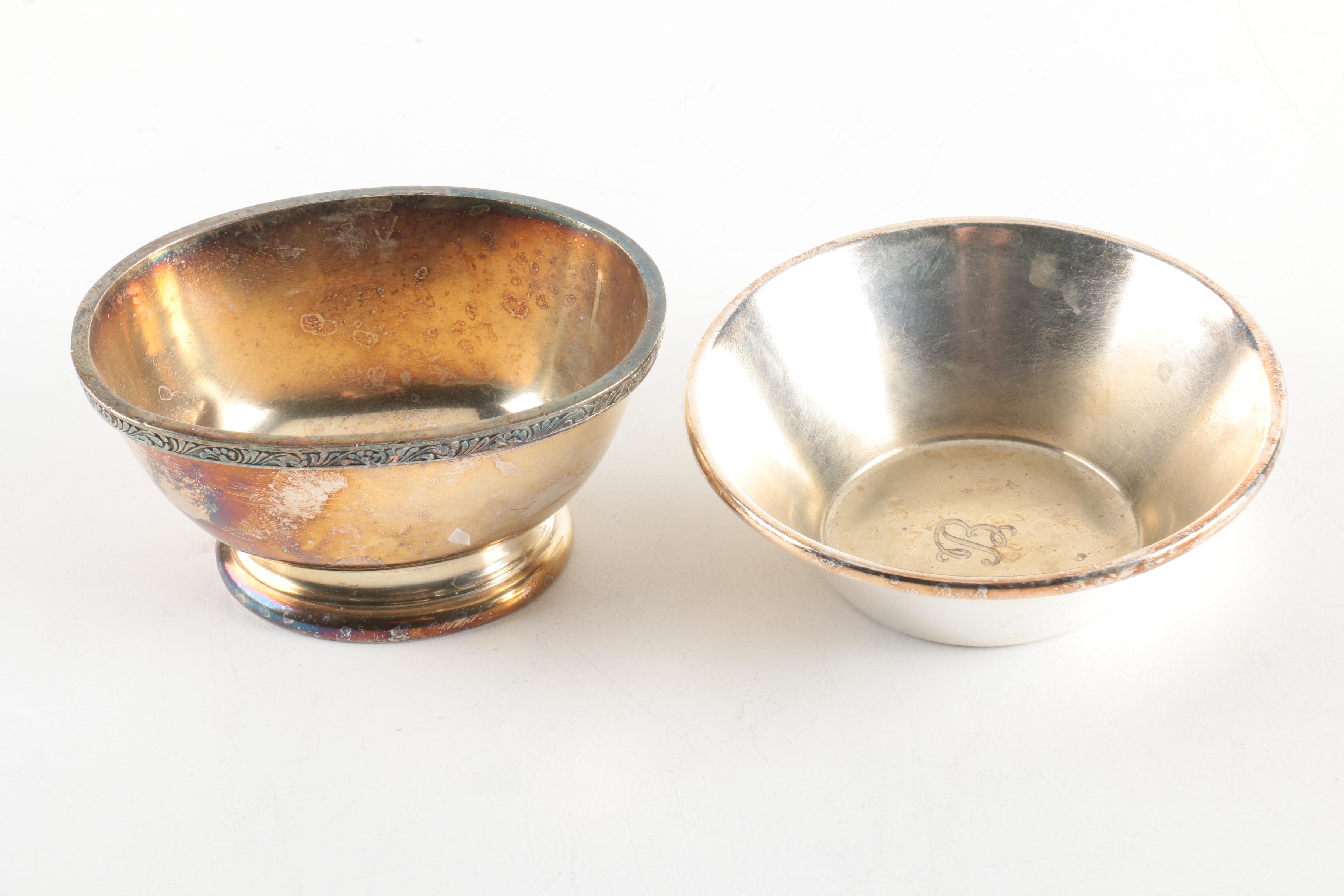 Hotel Silver Plate Hollowware Including Reed & Barton "Mayflower"