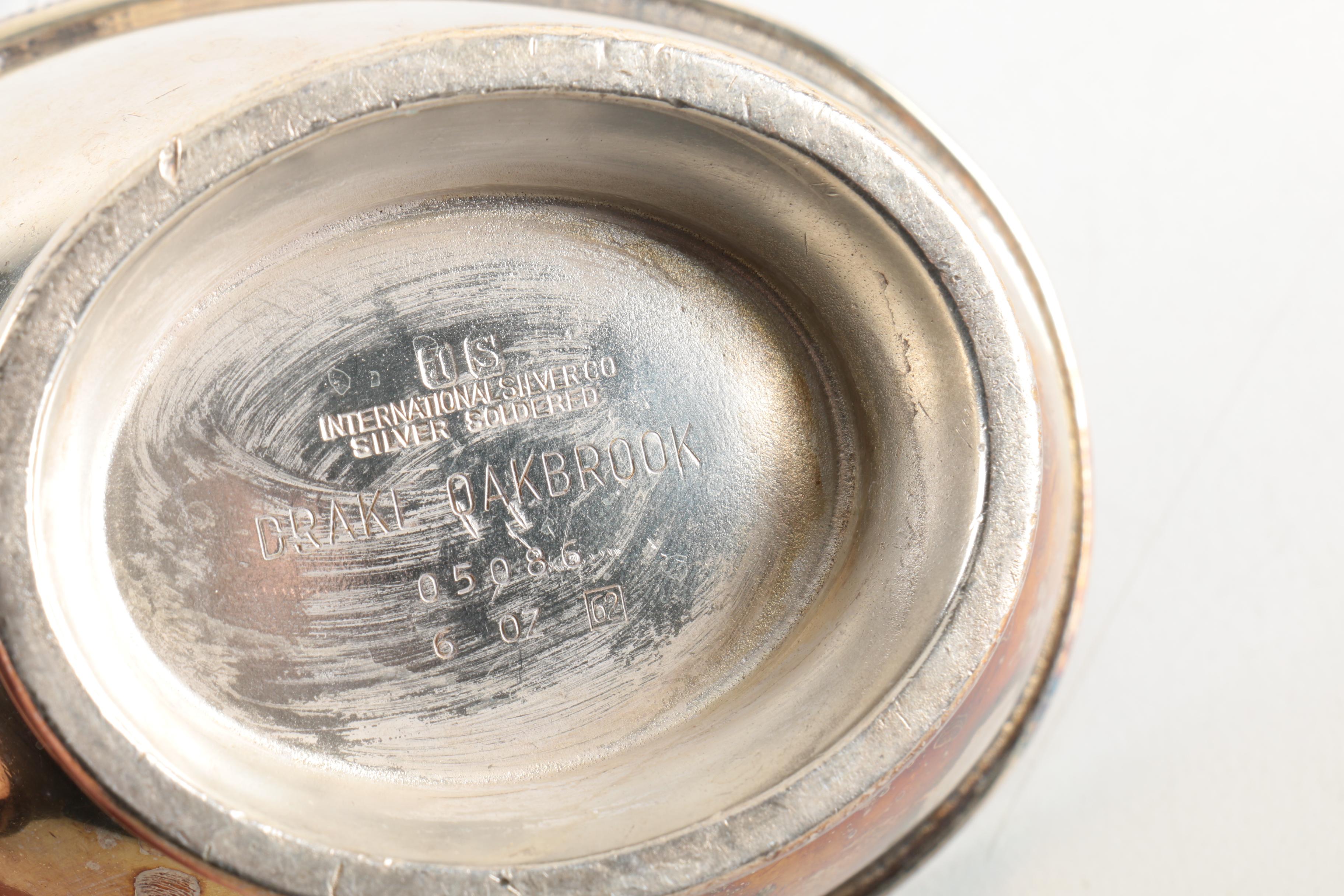 Hotel Silver Plate Hollowware Including Reed & Barton "Mayflower"