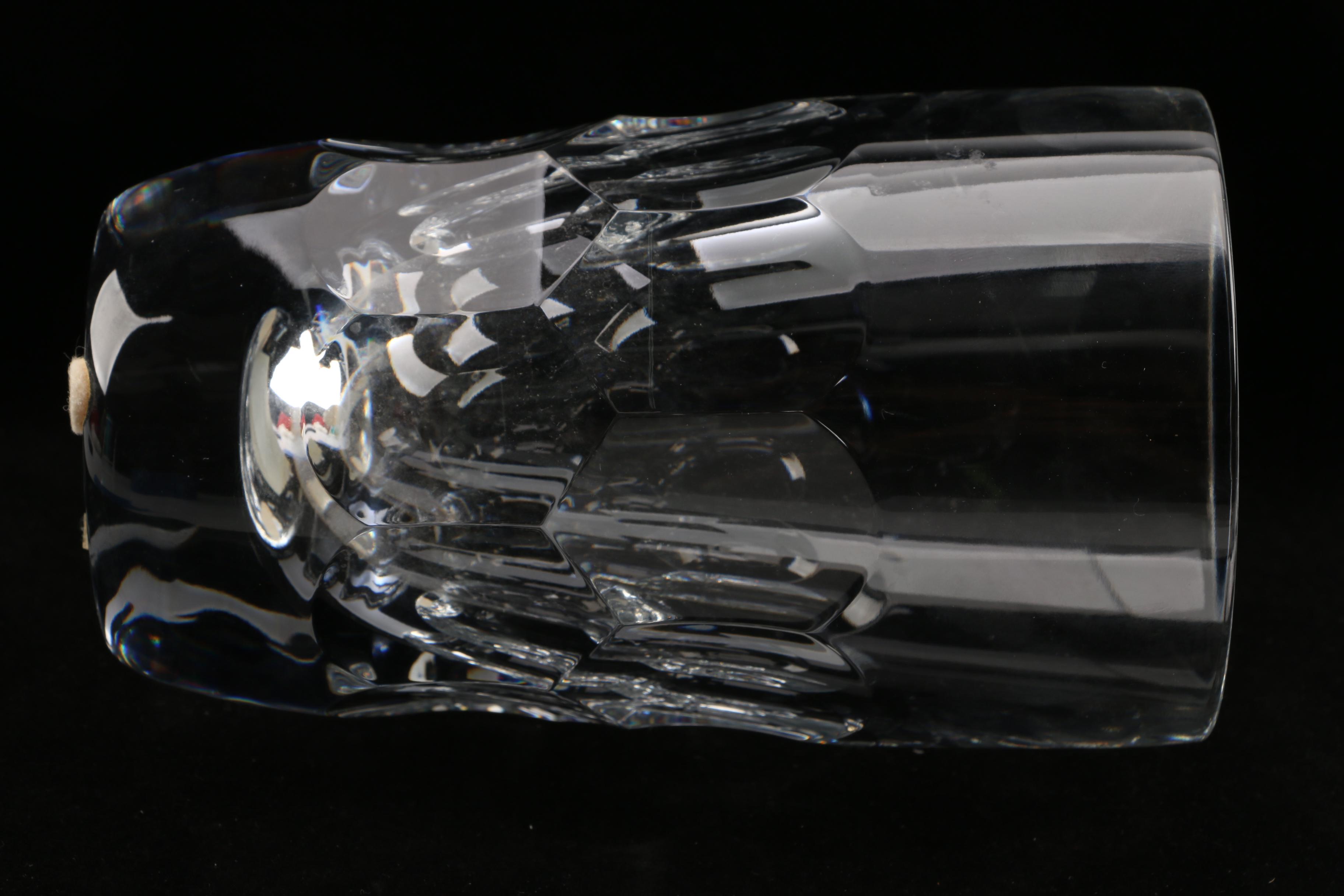 Vintage Baccarat Crystal "Belle de France" Vase