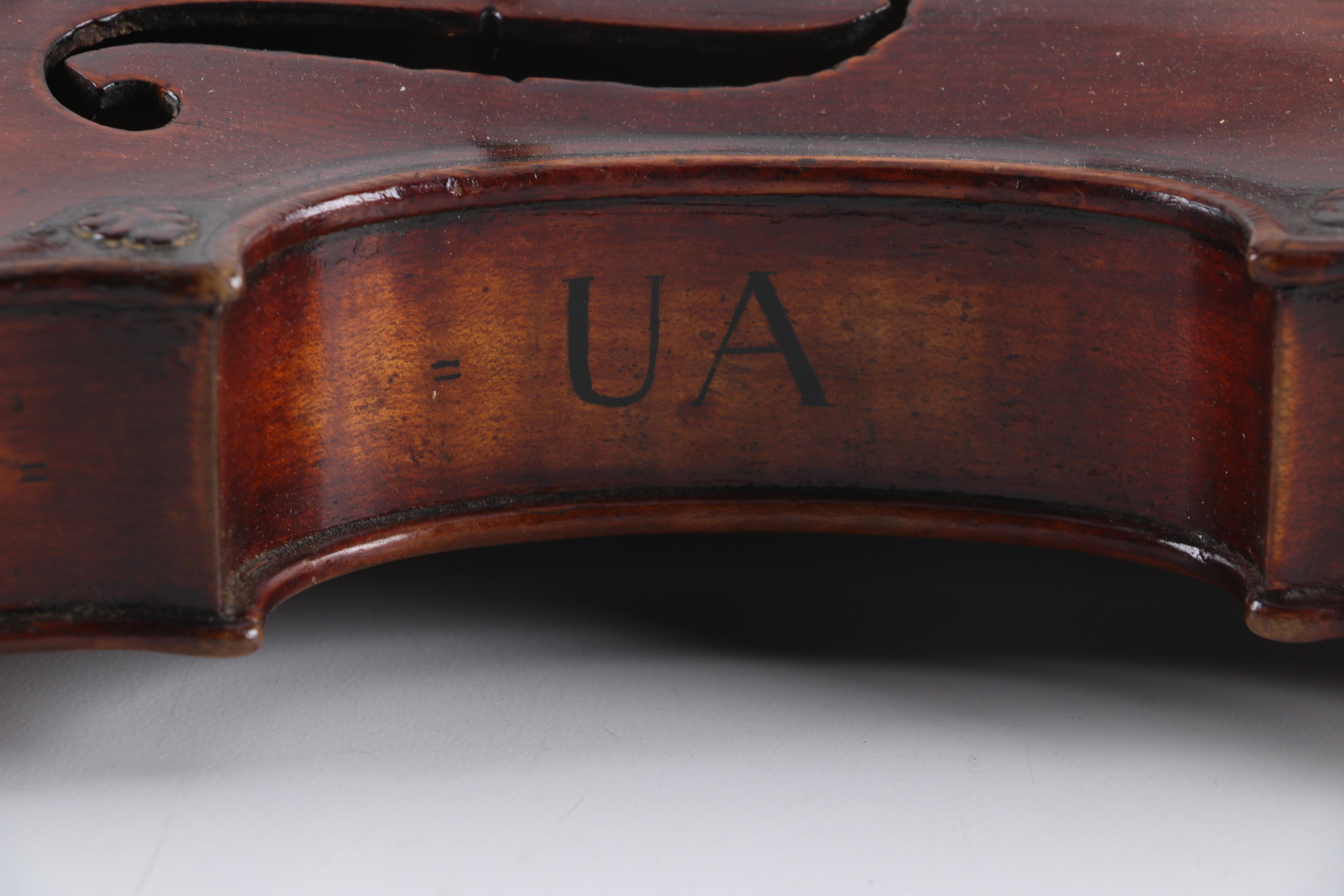 Antique "Head Fiddle" Violin after Derazey and Duiffopruggar