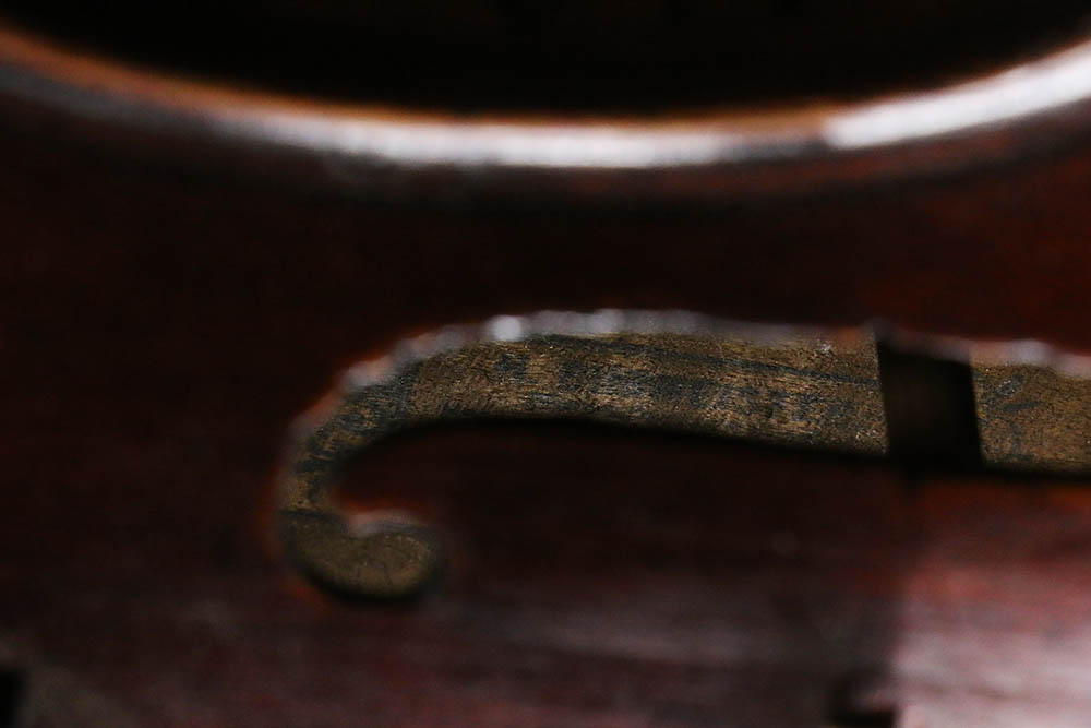 Antique "Head Fiddle" Violin after Derazey and Duiffopruggar