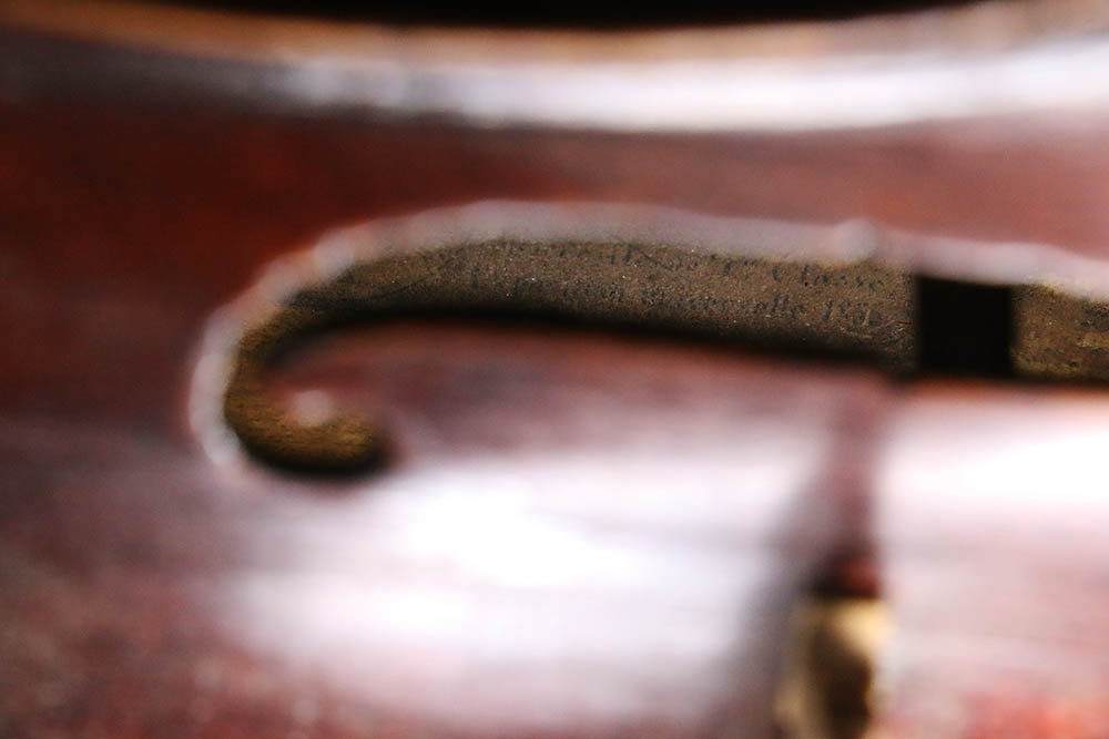 Antique "Head Fiddle" Violin after Derazey and Duiffopruggar