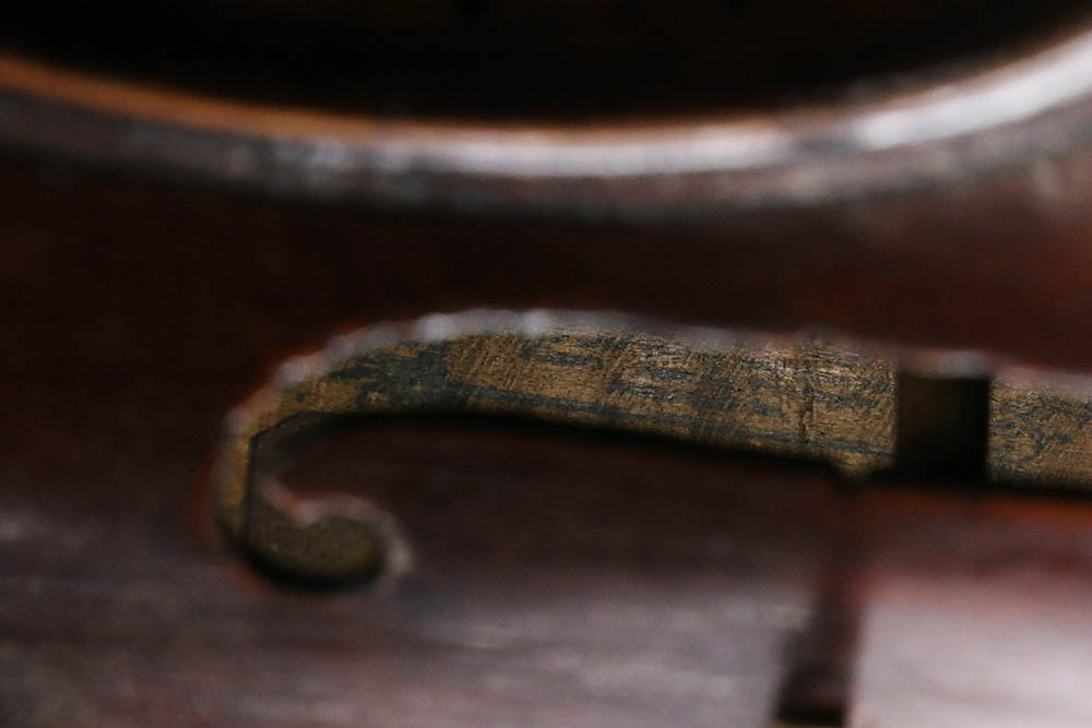 Antique "Head Fiddle" Violin after Derazey and Duiffopruggar