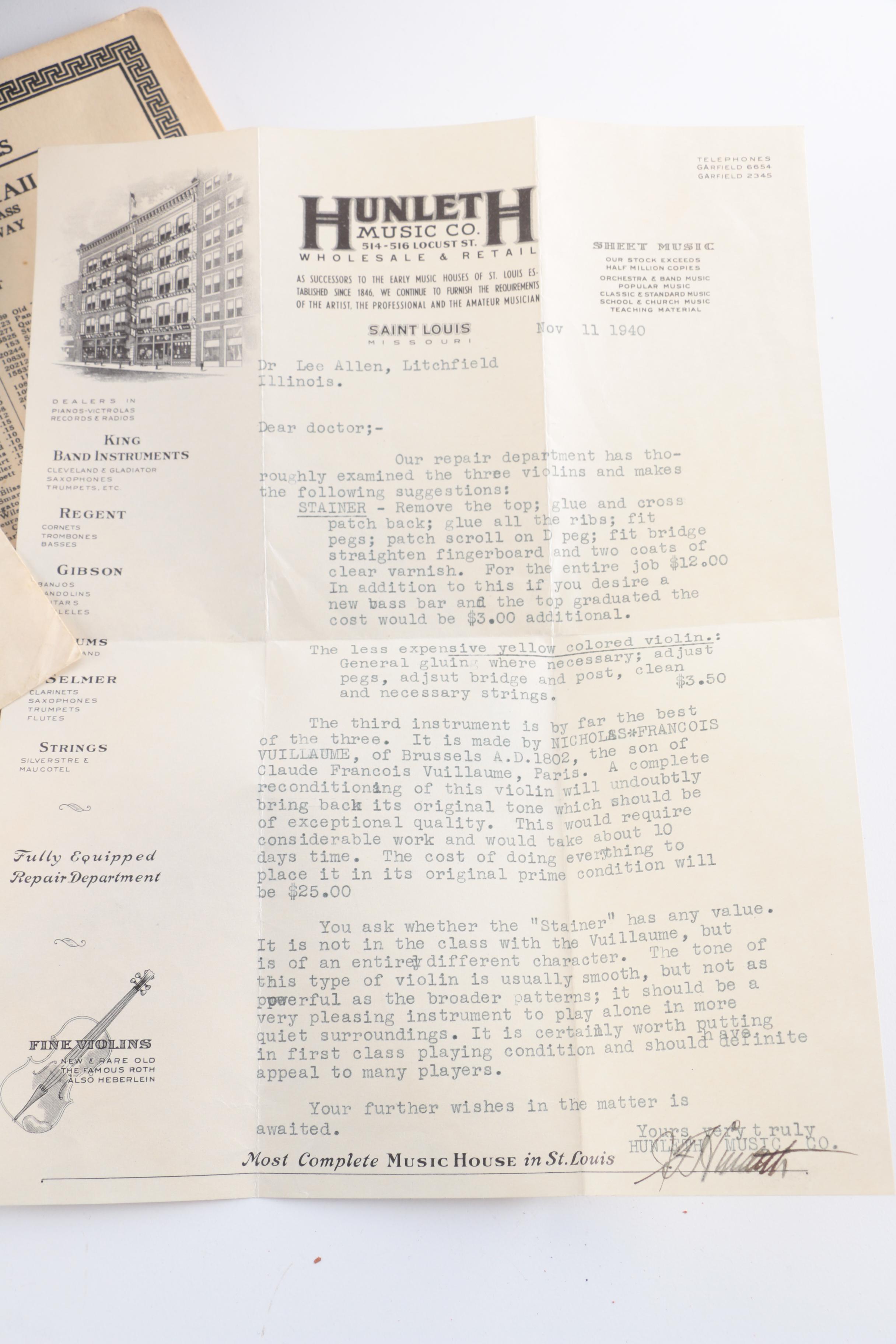 Antique "Head Fiddle" Violin after Derazey and Duiffopruggar