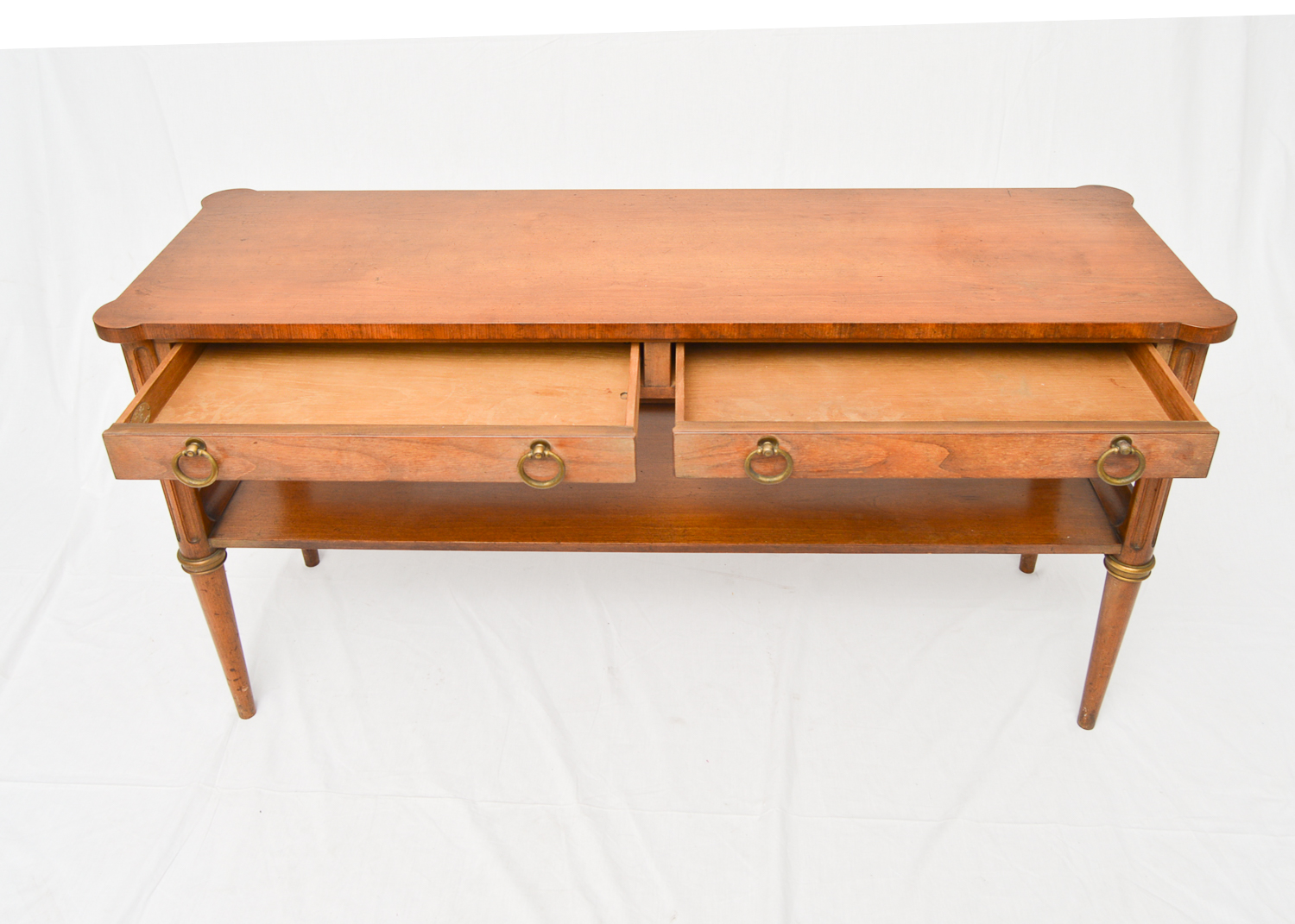 Vintage Neoclassical Style Console Table by Baker Furniture