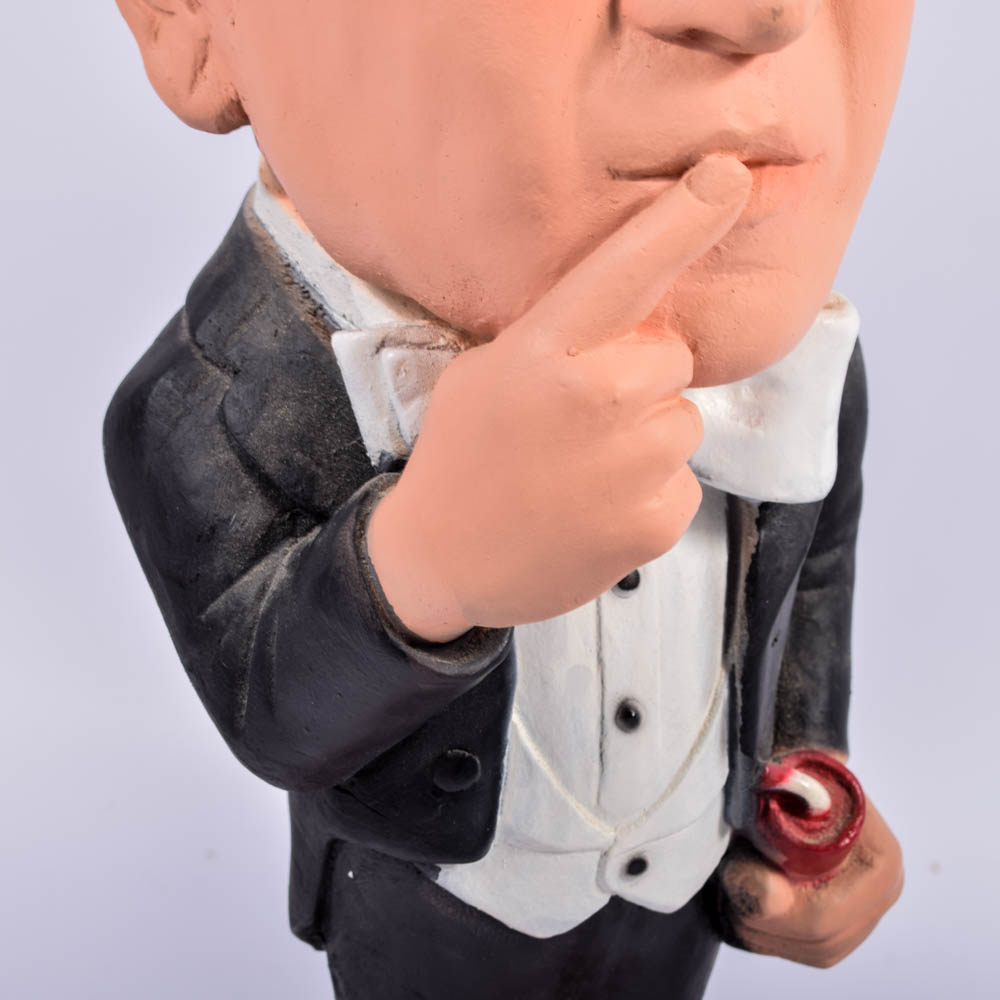 Vintage Esco Chalkware Three Stooges Statues