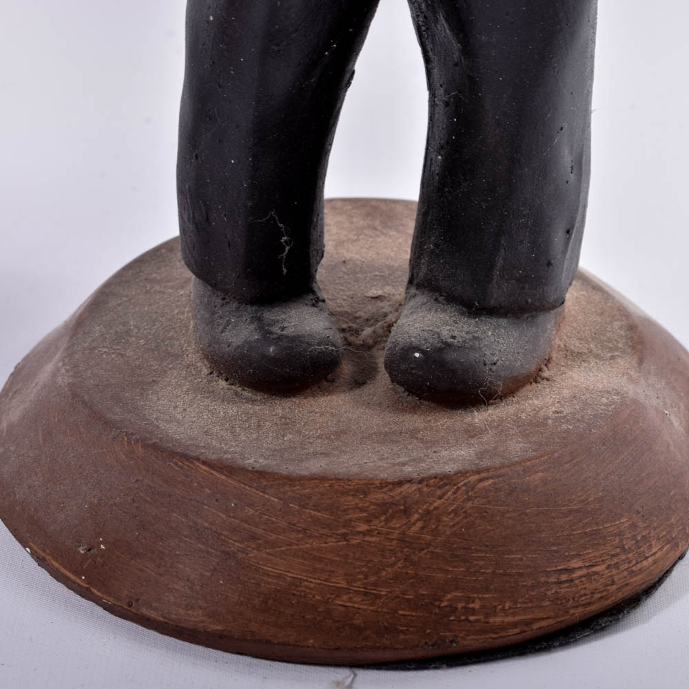 Vintage Esco Chalkware Three Stooges Statues