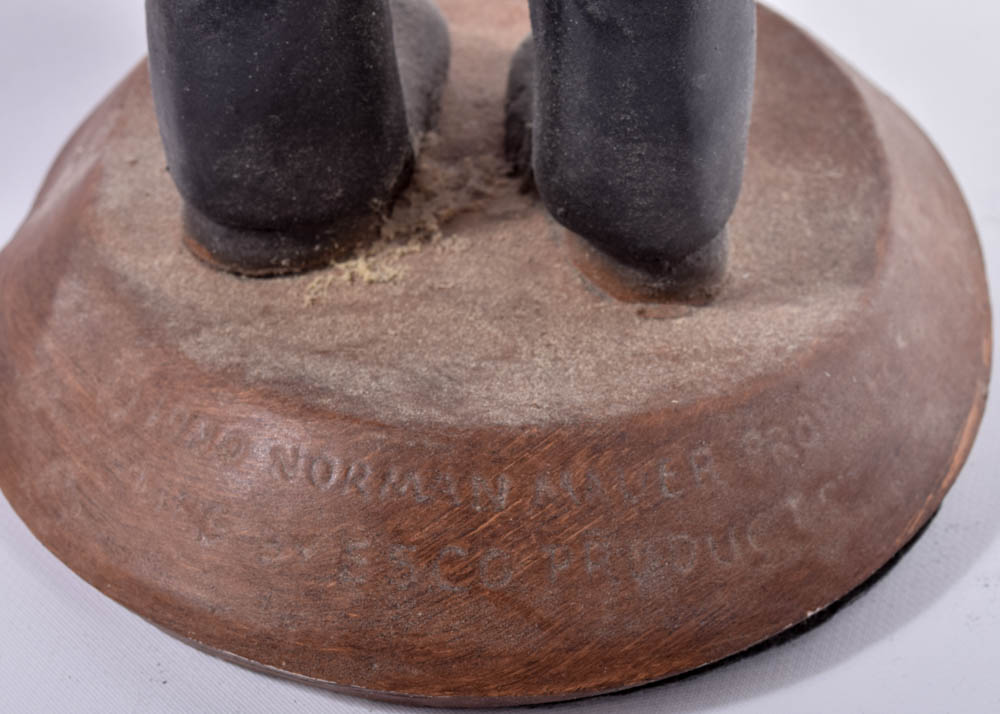 Vintage Esco Chalkware Three Stooges Statues