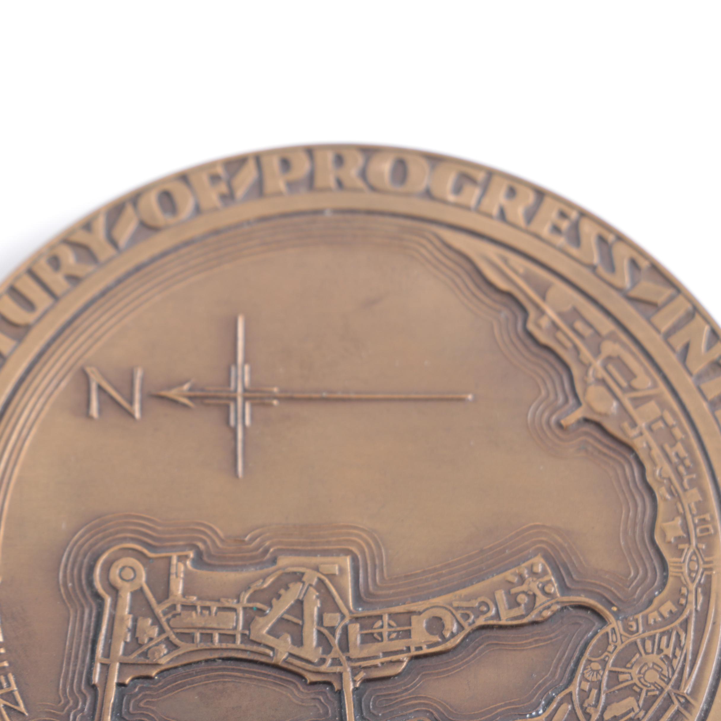 1933 Official Commemorative World's Fair Medal