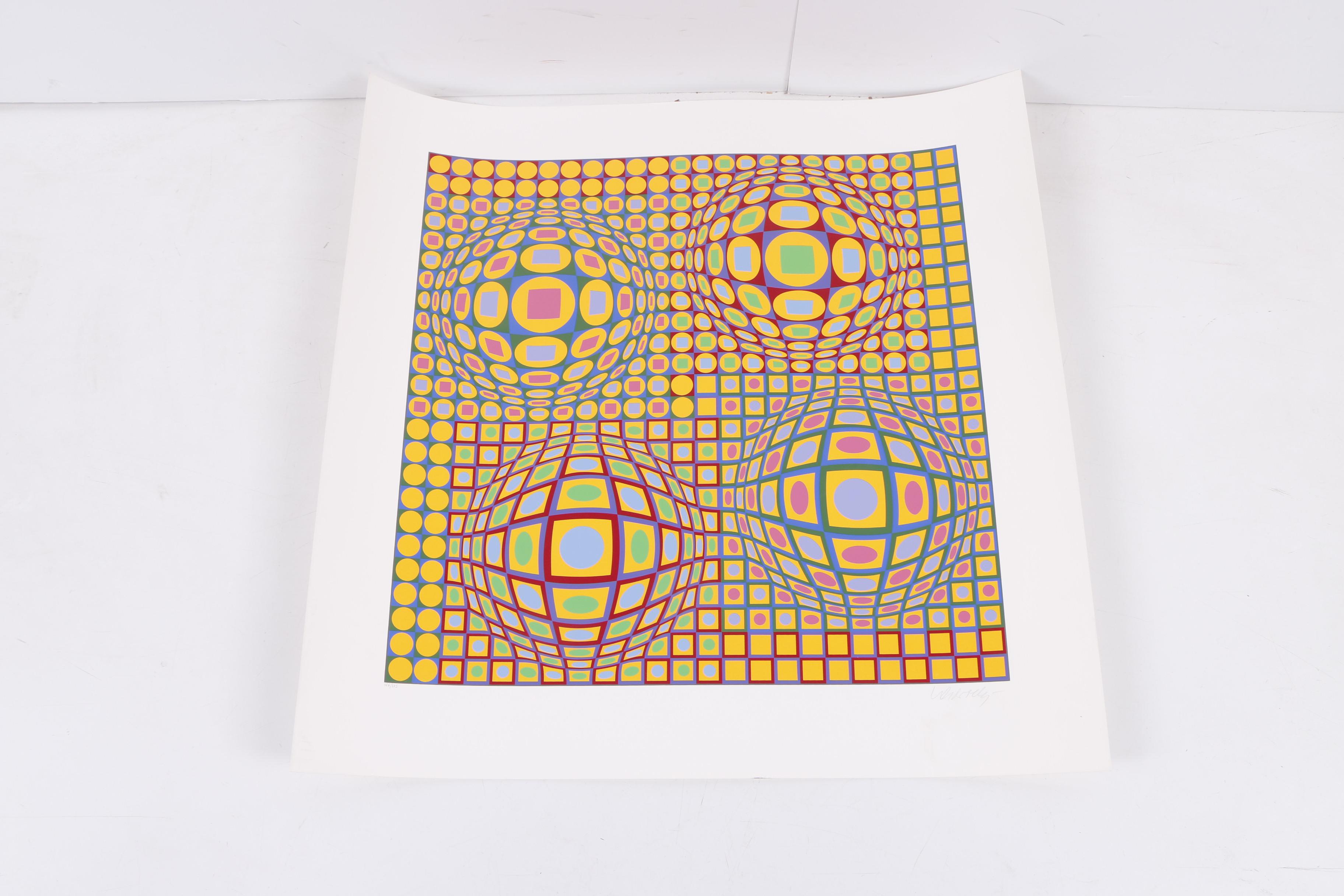 Collection of Victor and Jean-Pierre Vasarely Serigraphs