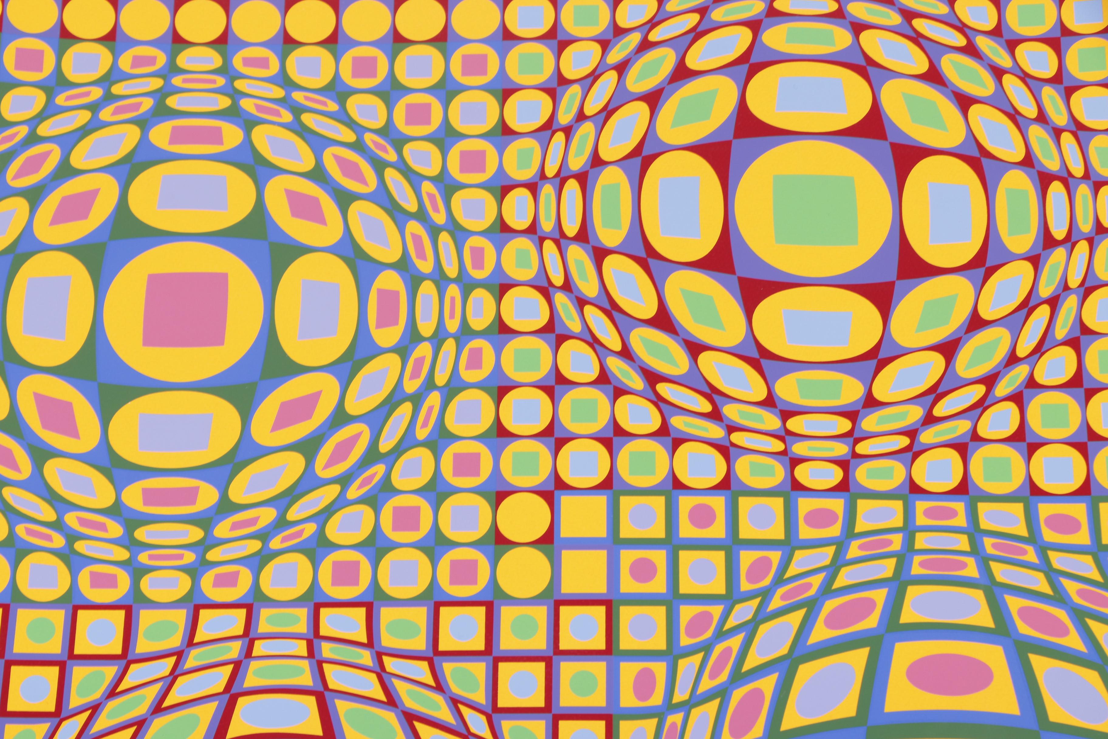 Collection of Victor and Jean-Pierre Vasarely Serigraphs
