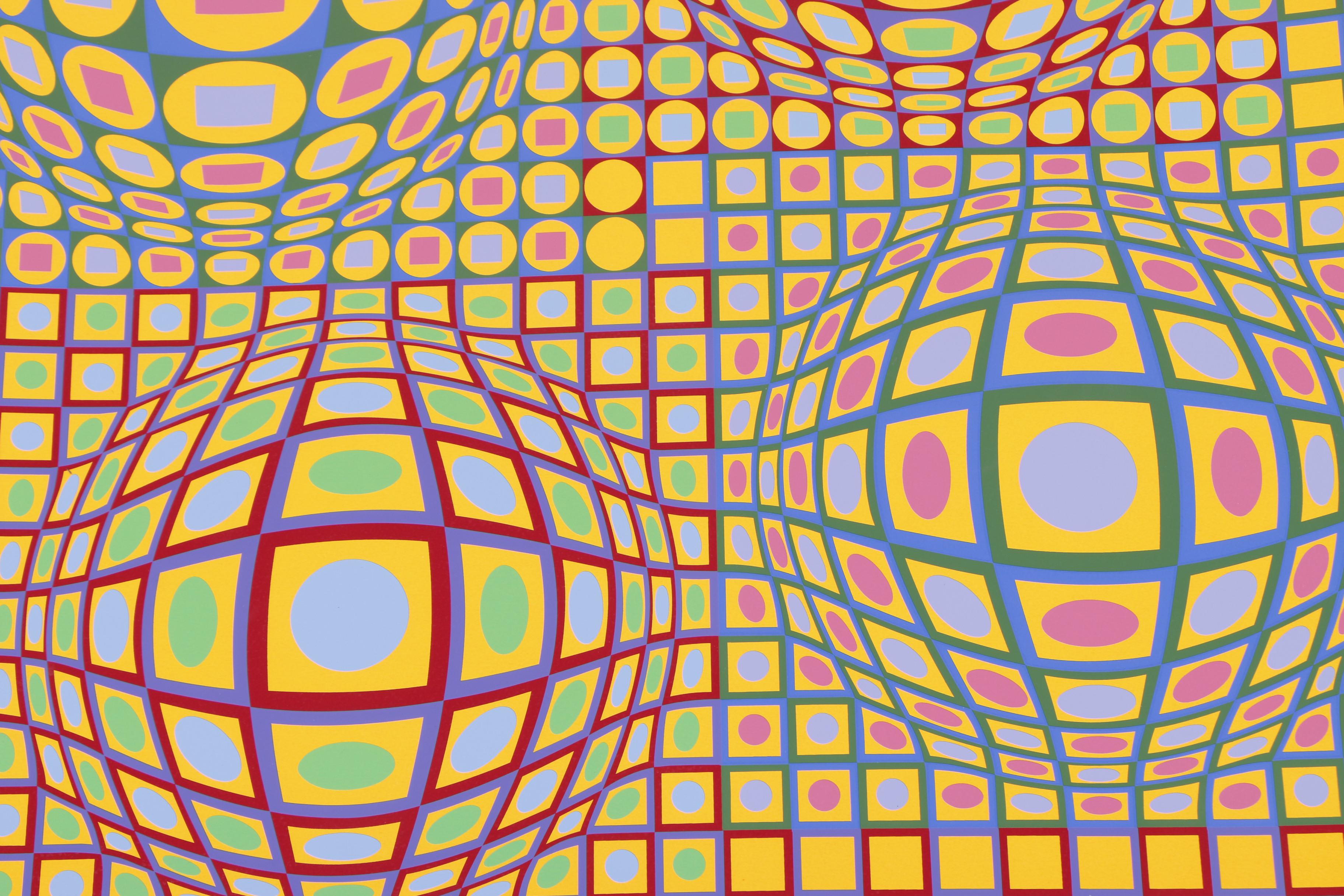 Collection of Victor and Jean-Pierre Vasarely Serigraphs