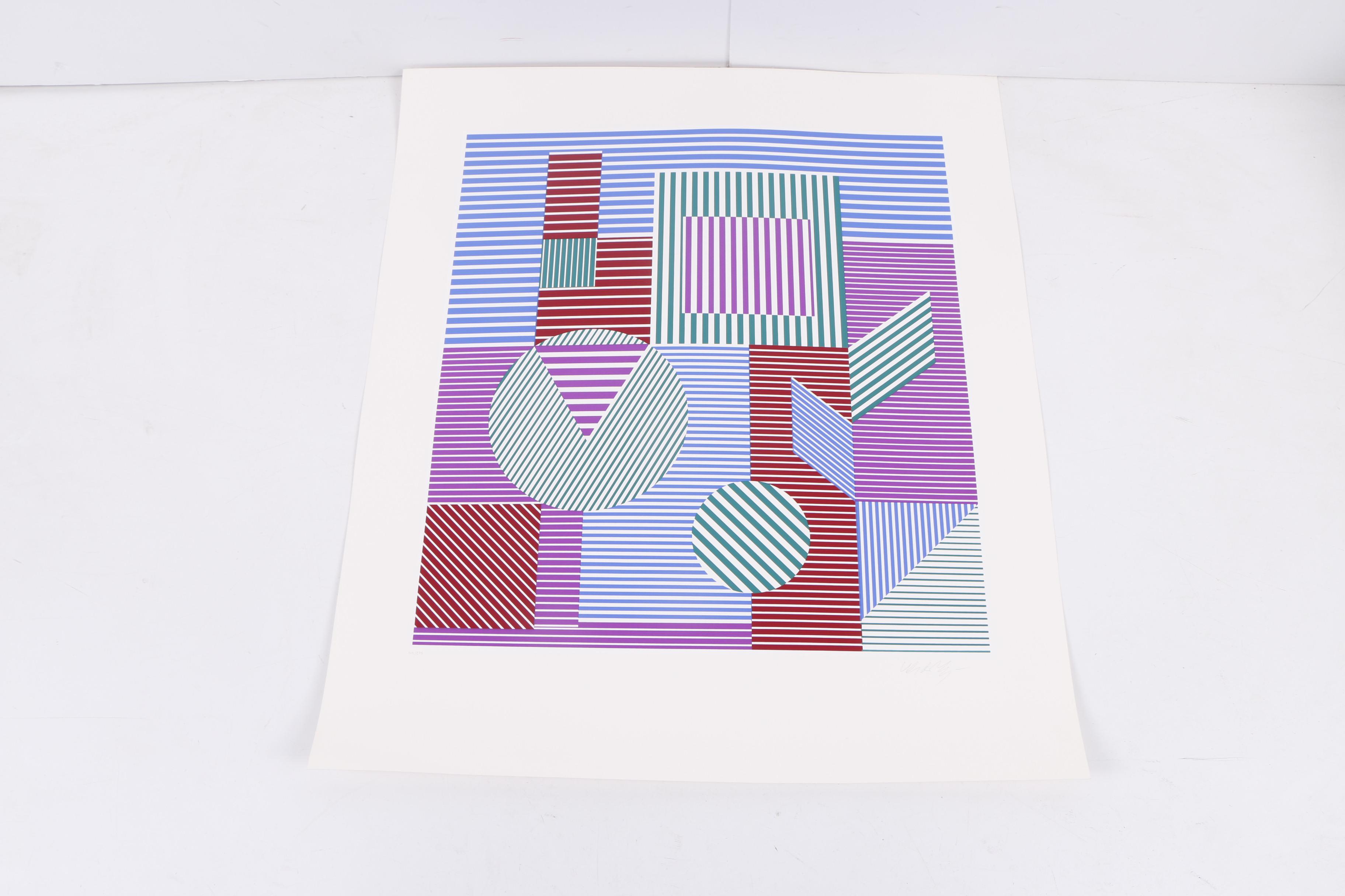 Collection of Victor and Jean-Pierre Vasarely Serigraphs