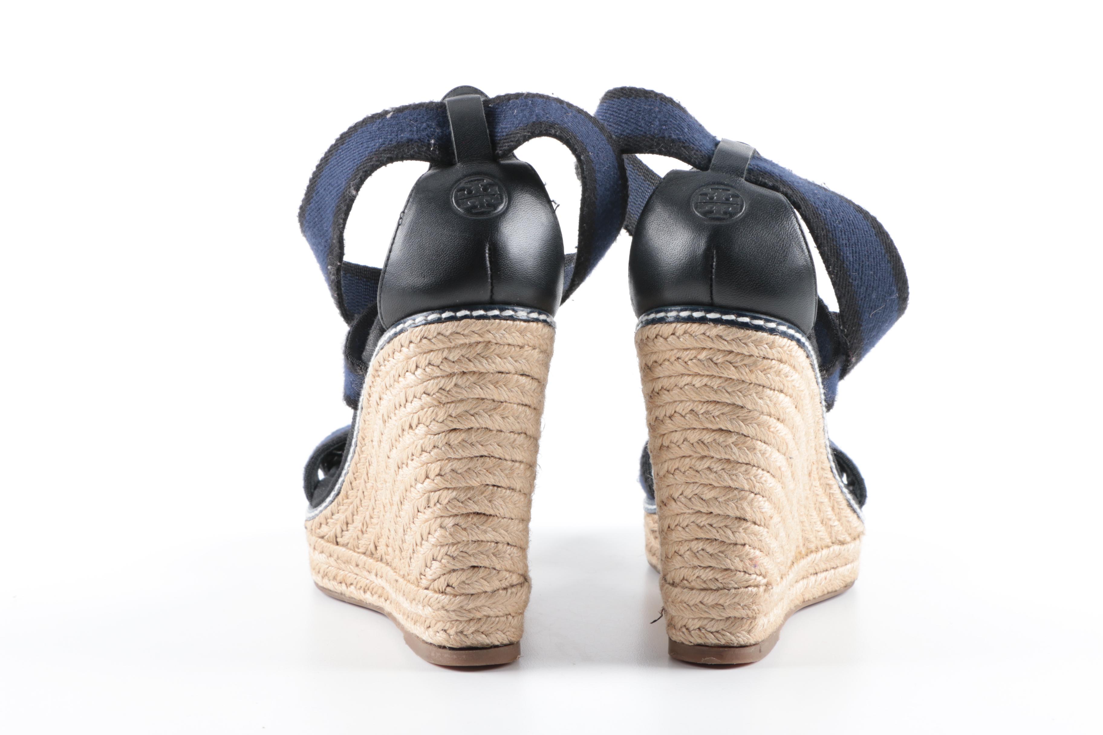 Tory Burch Espadrille Wedge Sandals