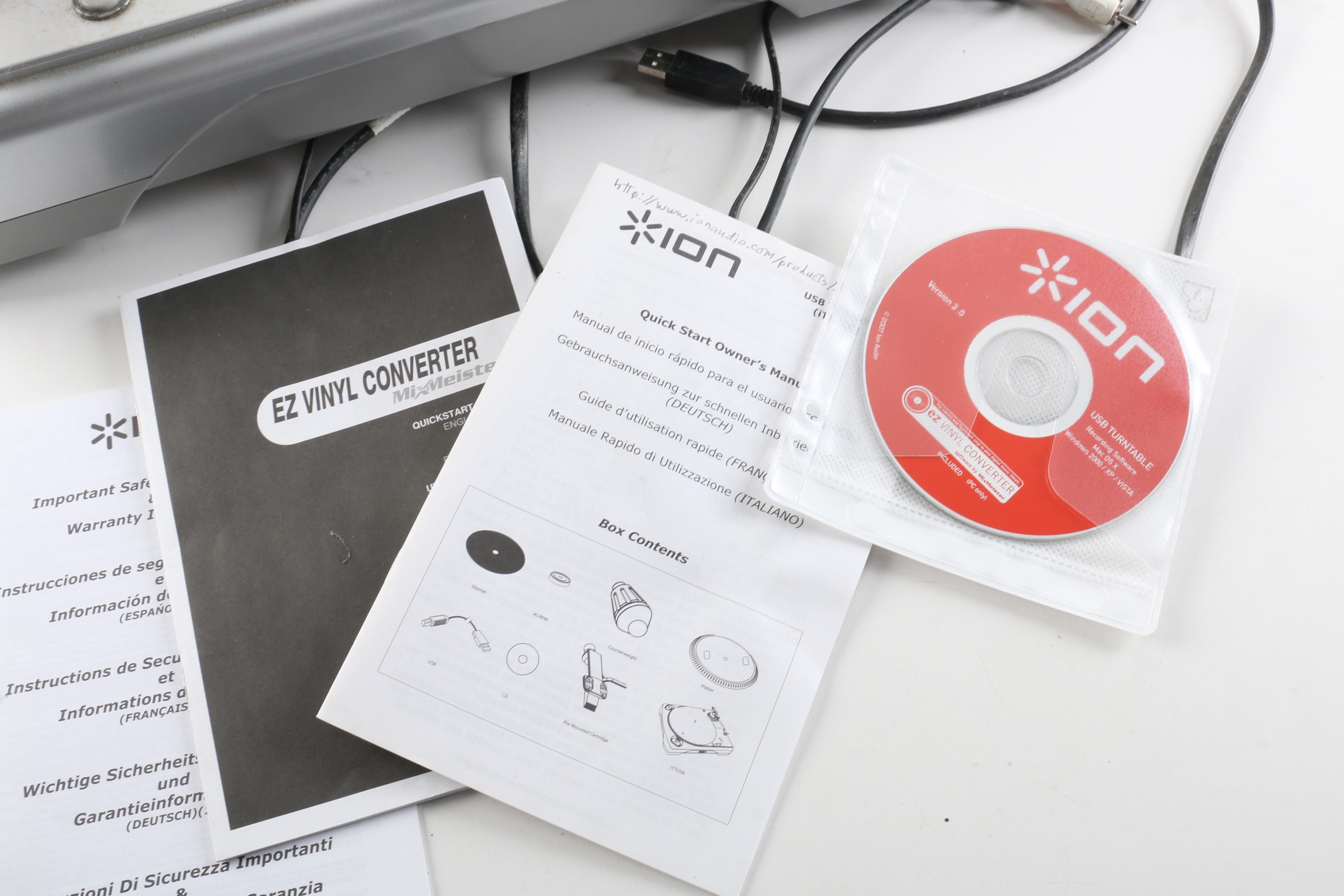 Ion Digital Conversion Turntable