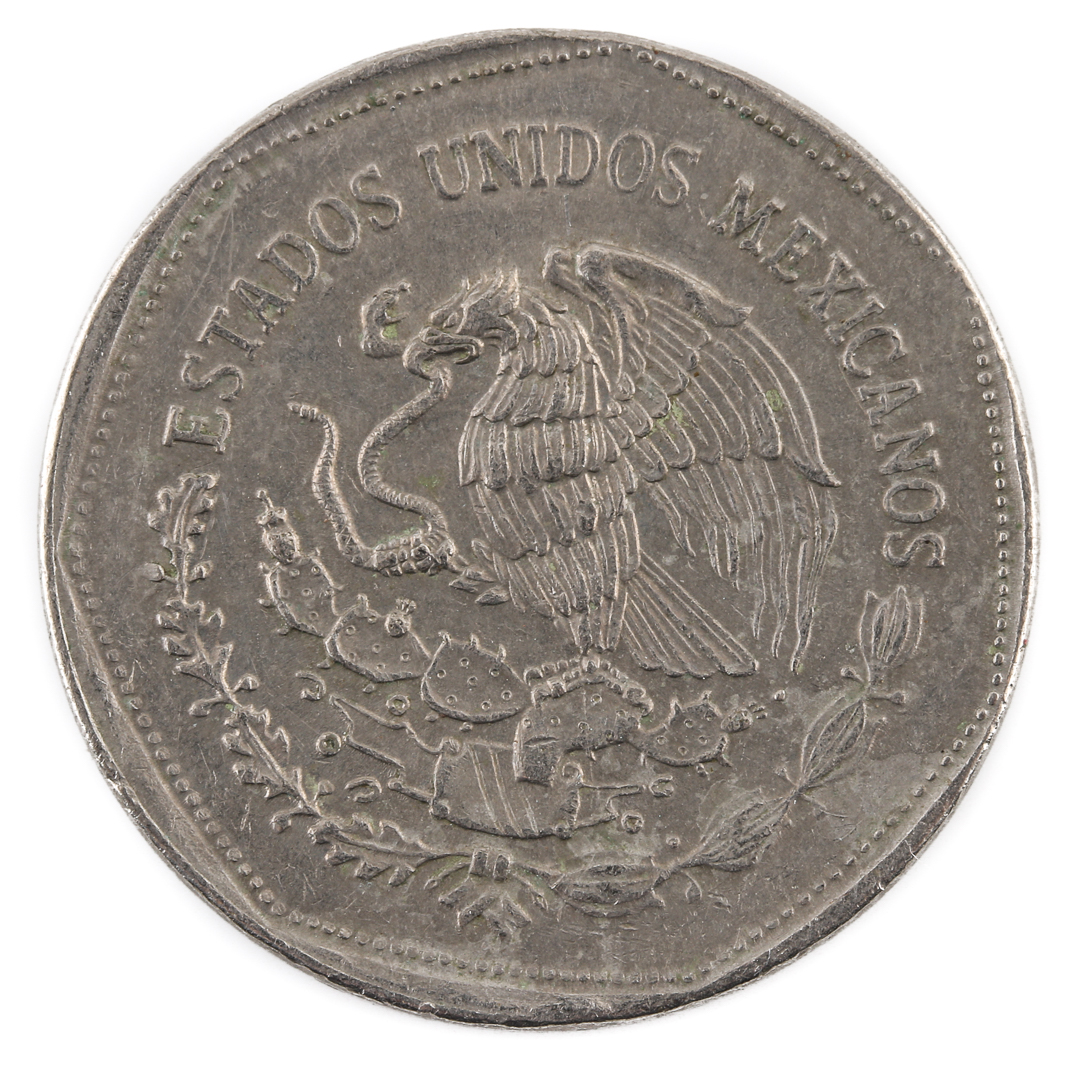 Large Group of Eight Pounds of Different Foreign Coins