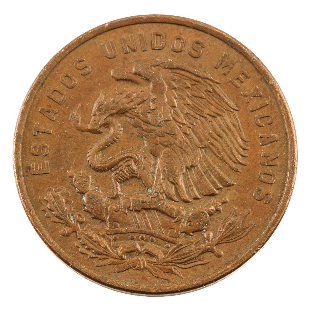 Large Group of Eight Pounds of Different Foreign Coins