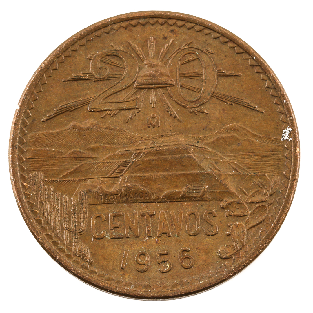 Large Group of Eight Pounds of Different Foreign Coins