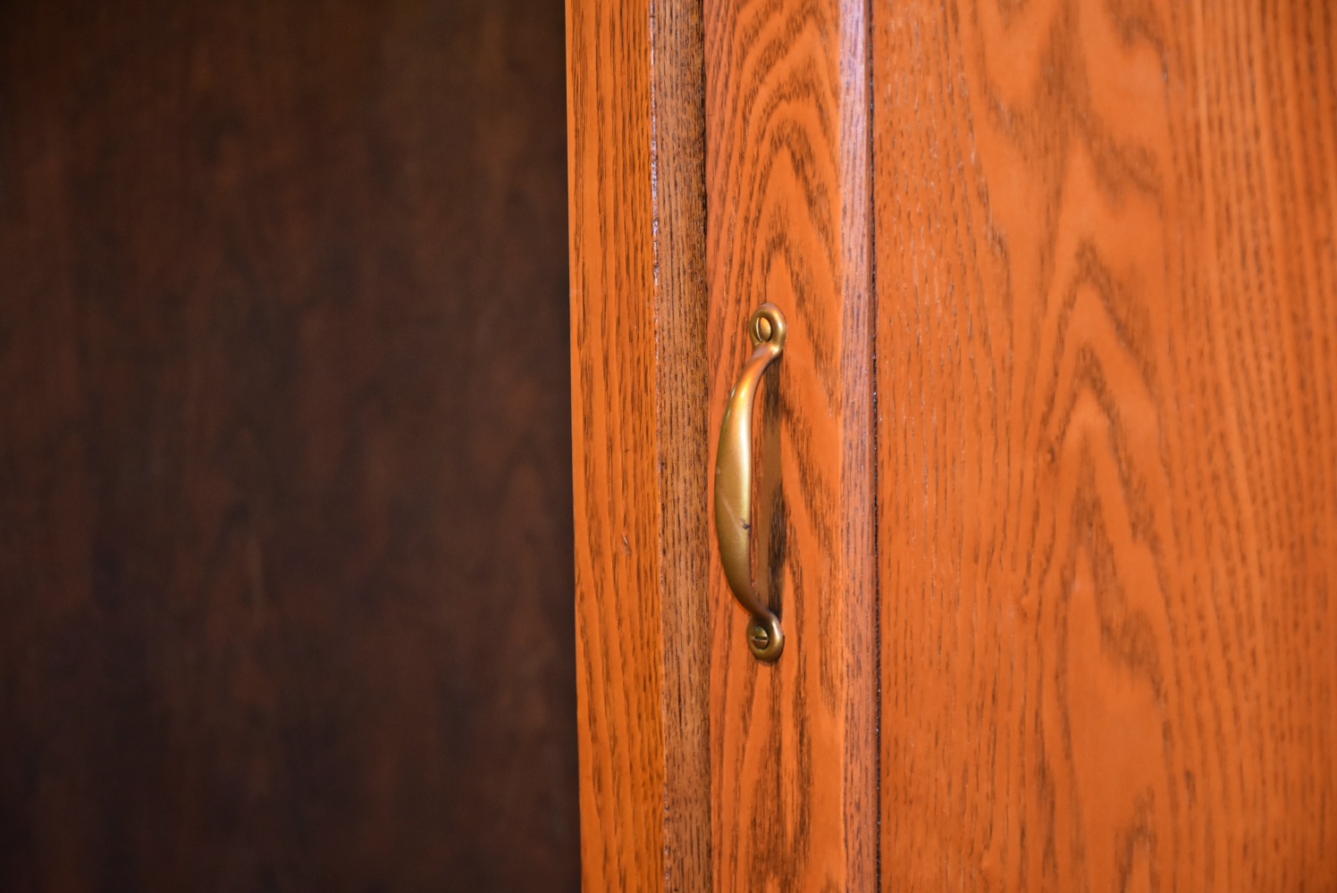 Oak Entertainment Center