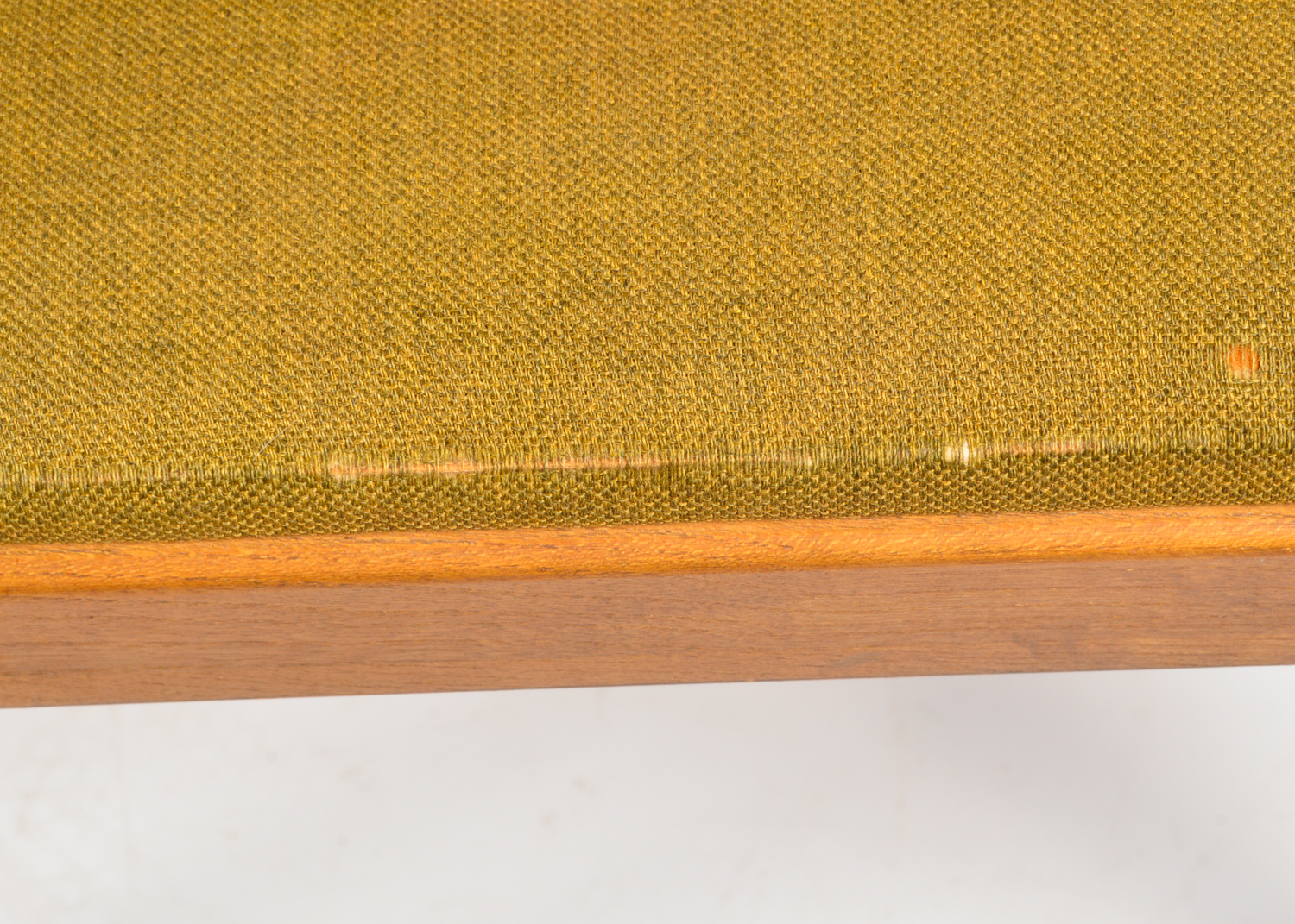 Four Mid Century Modern Cane-Back Walnut Dining Chairs by Lane