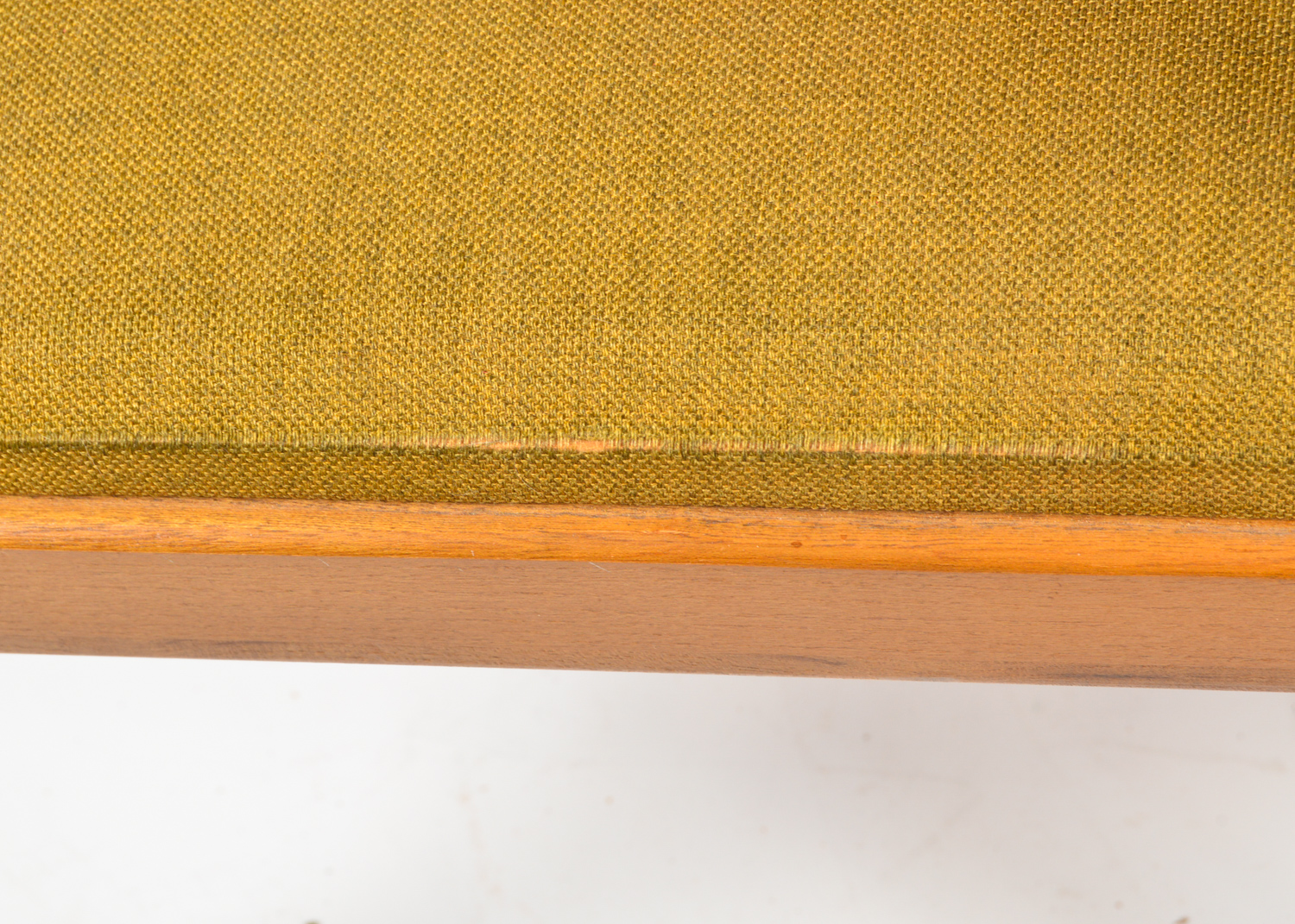 Four Mid Century Modern Cane-Back Walnut Dining Chairs by Lane