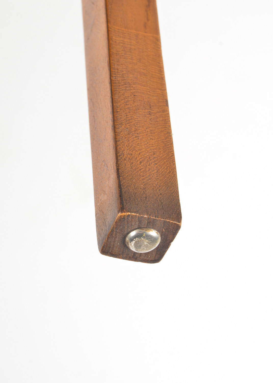 Four Mid Century Modern Cane-Back Walnut Dining Chairs by Lane