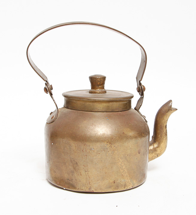 Vintage Copper Tea Kettles