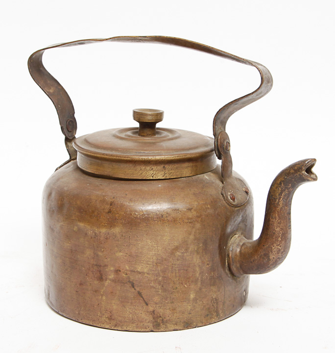 Vintage Copper Tea Kettles