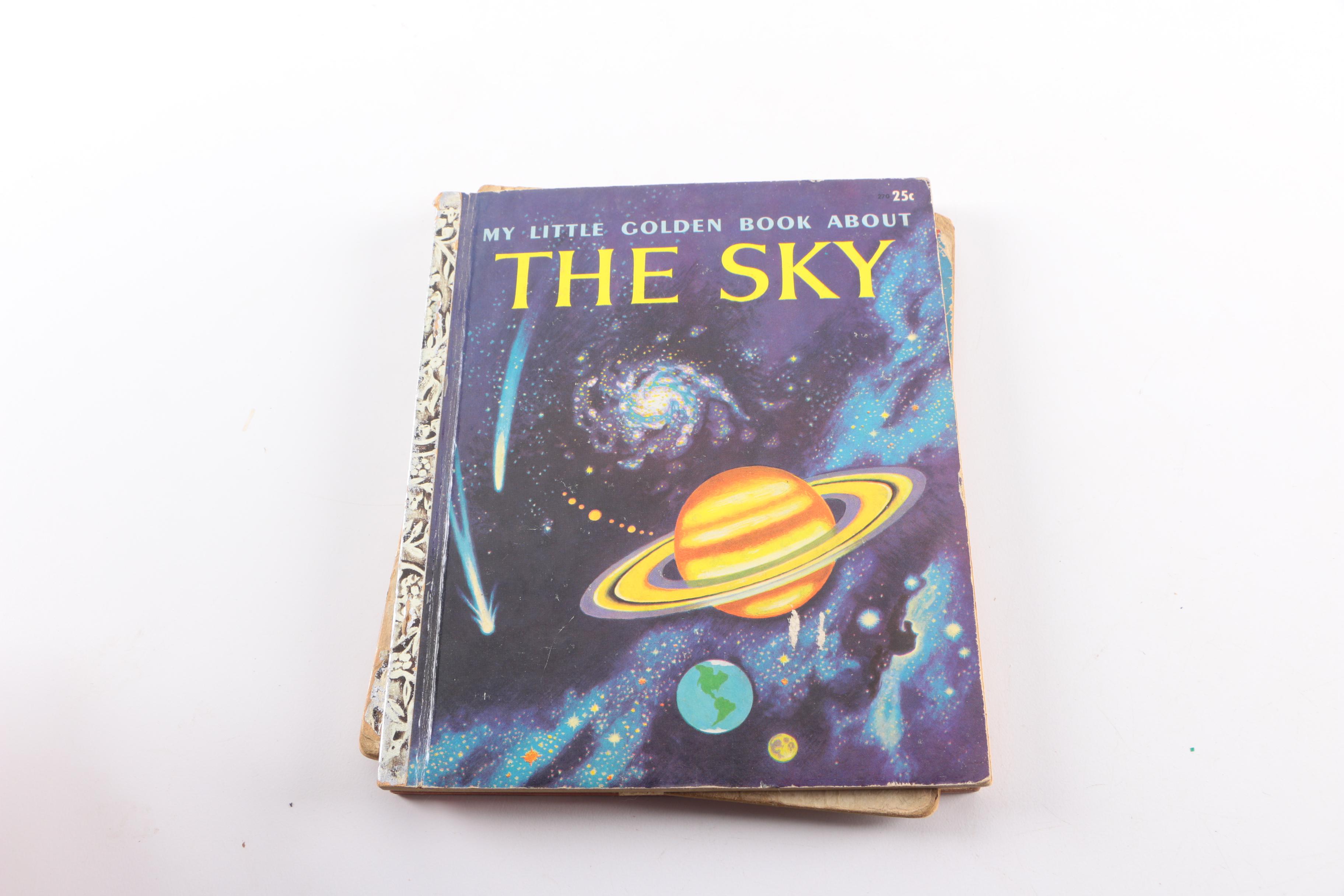 Vintage Children's Books Including Little Golden Books