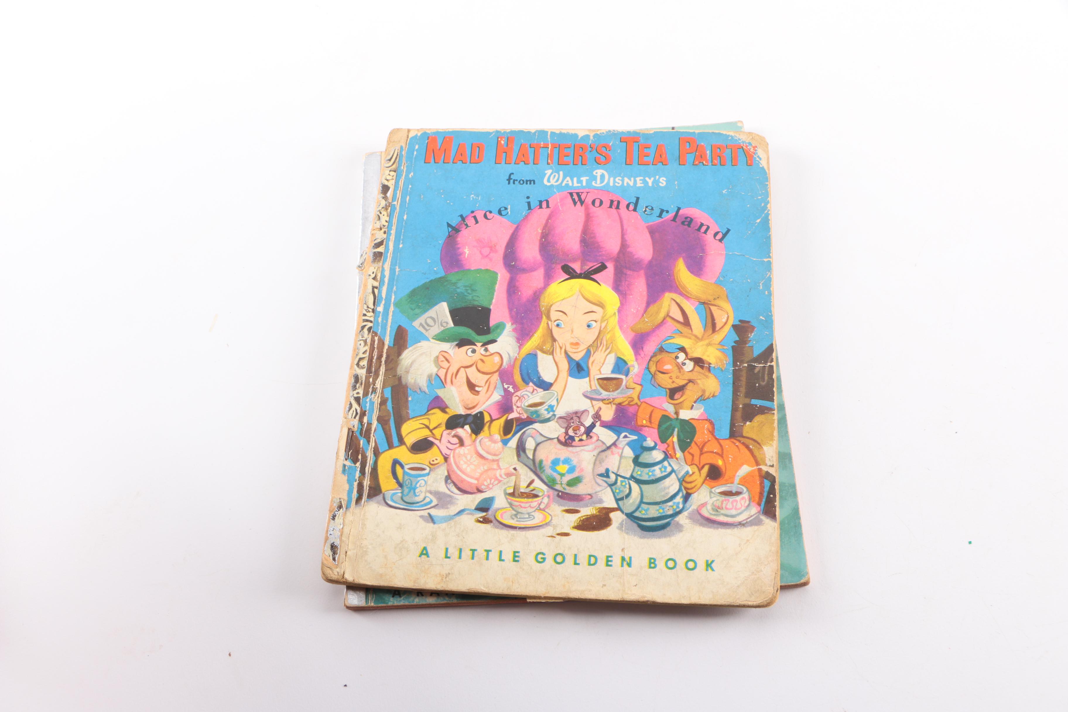 Vintage Children's Books Including Little Golden Books