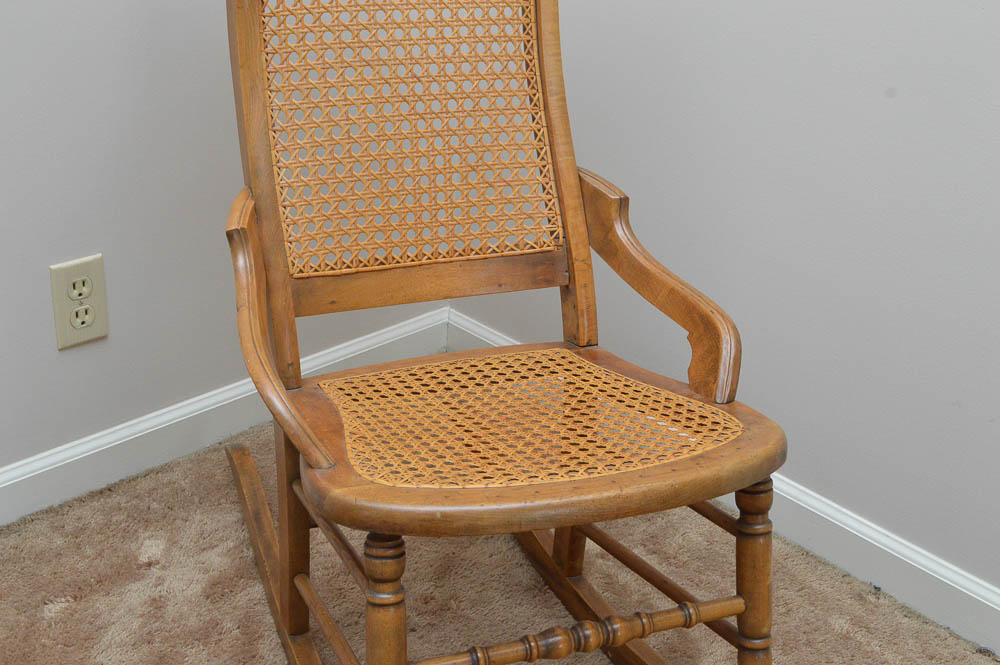 Vintage Victorian Style Rocking Chair