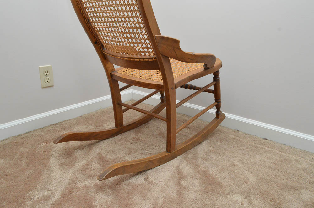 Vintage Victorian Style Rocking Chair