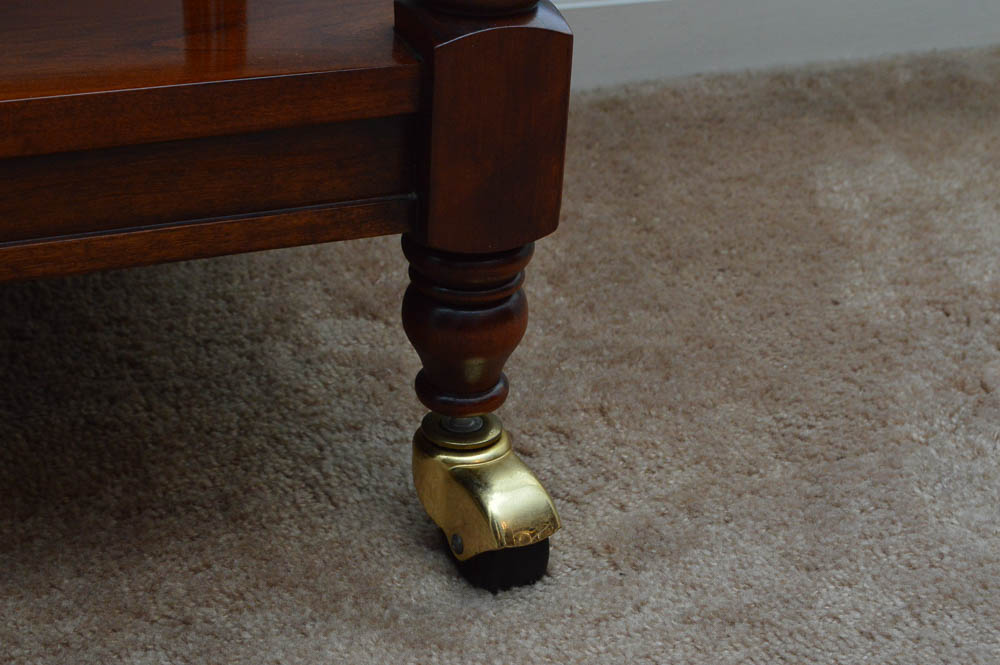 Traditional-Style Drop-Leaf Cherry Wood Server by Statton