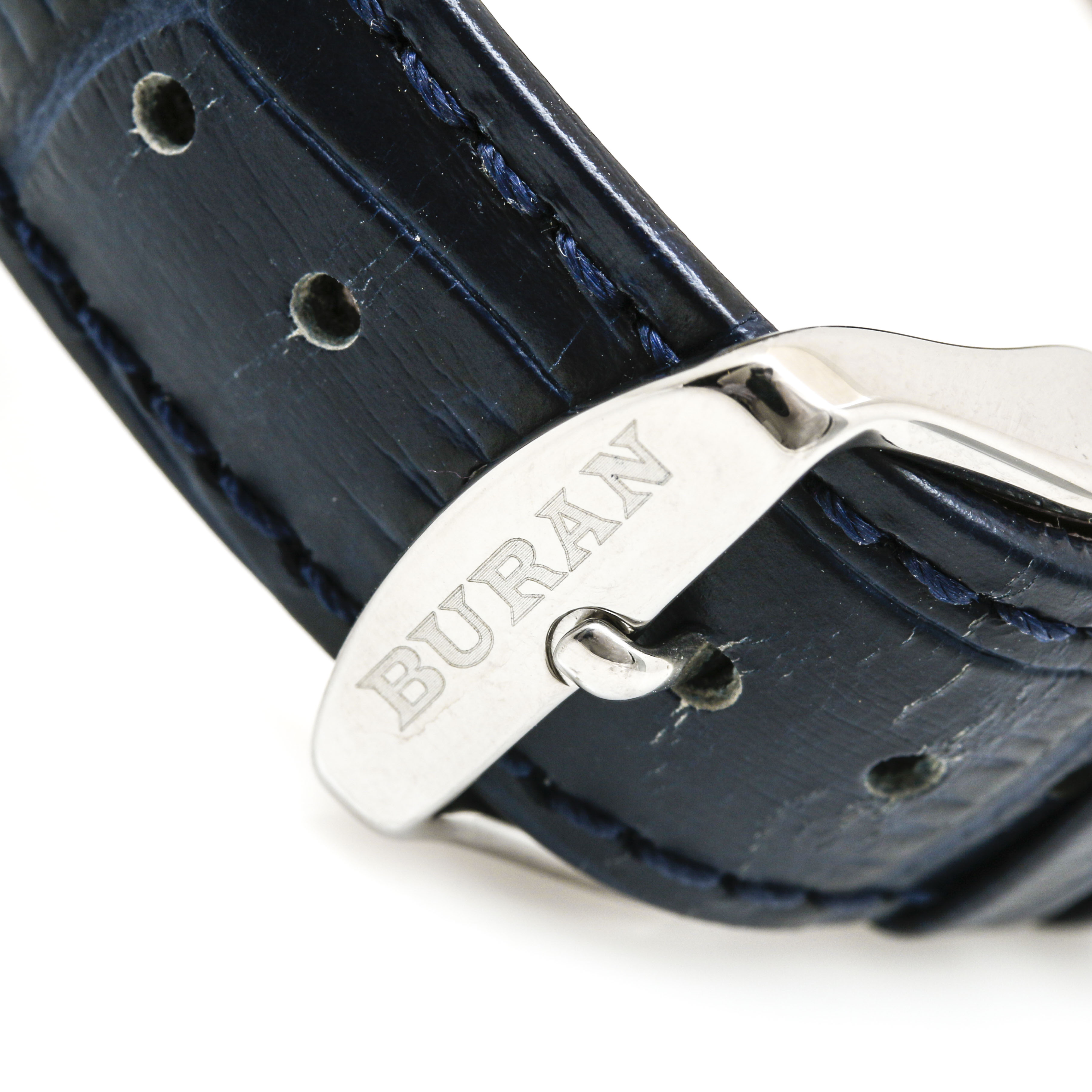 Stainless Steel Buran Chronograph Watch