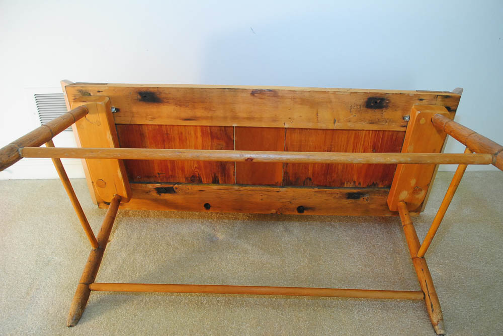 Vintage Buckboard Wagon Seat Bench