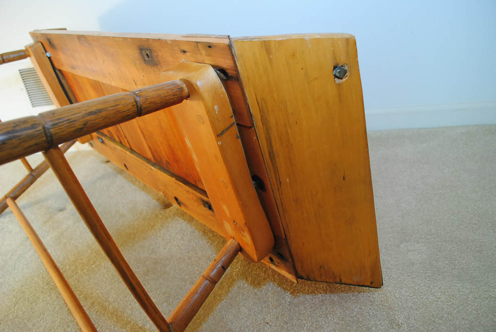 Vintage Buckboard Wagon Seat Bench