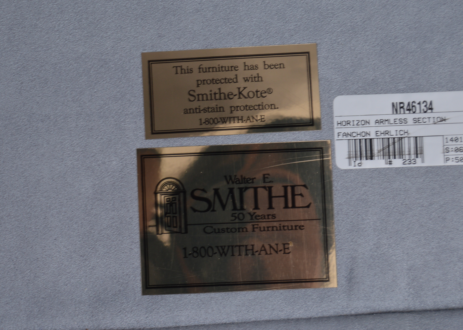 "Horizon"  Sectional Sofa by Walter E. Smithe