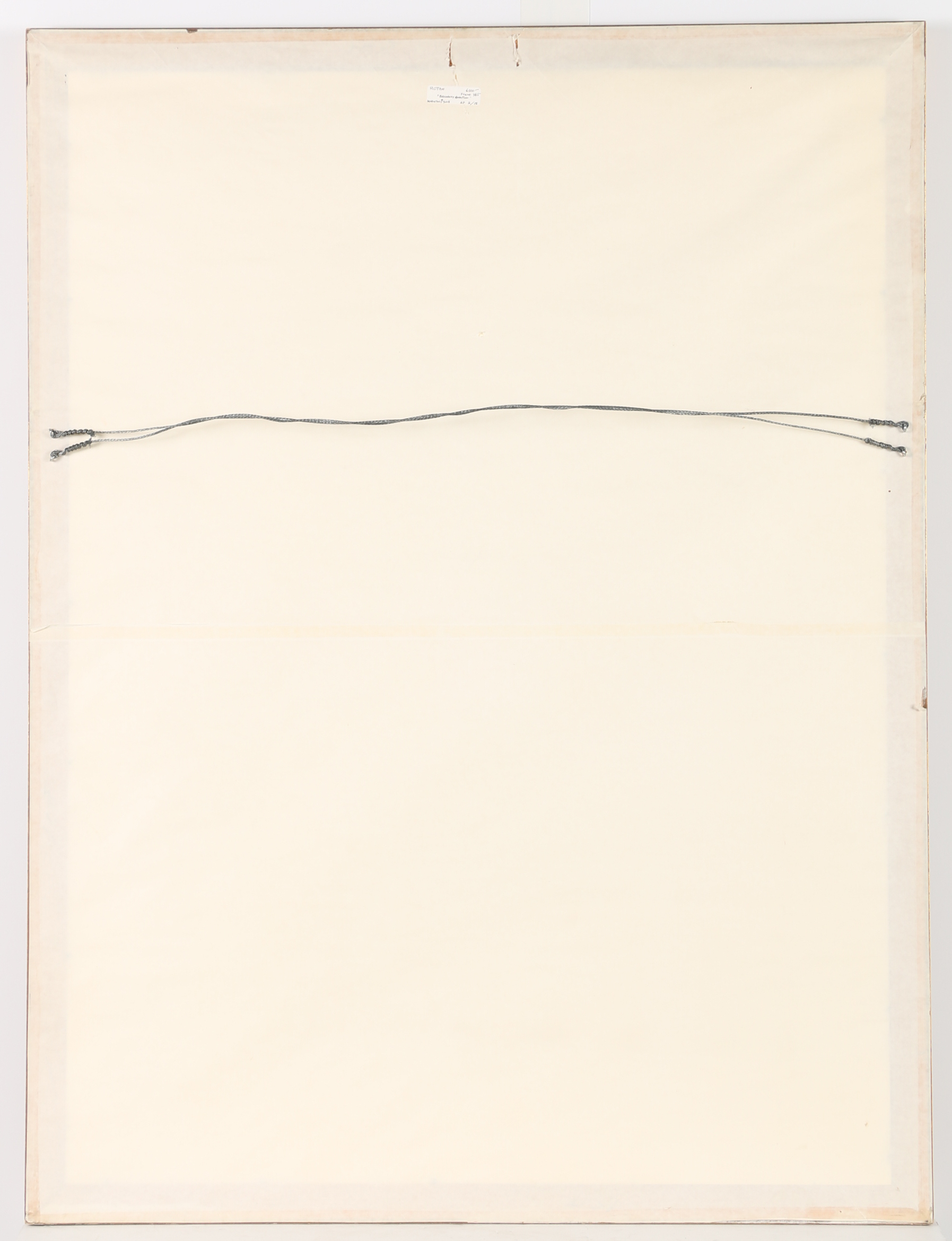 G. H. Rothe Lithograph "Broadway Ambition"