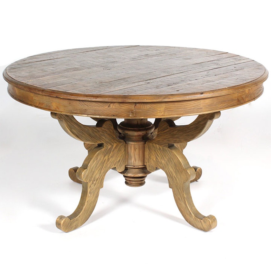 Arhaus Reclaimed Wood Round Dining Table