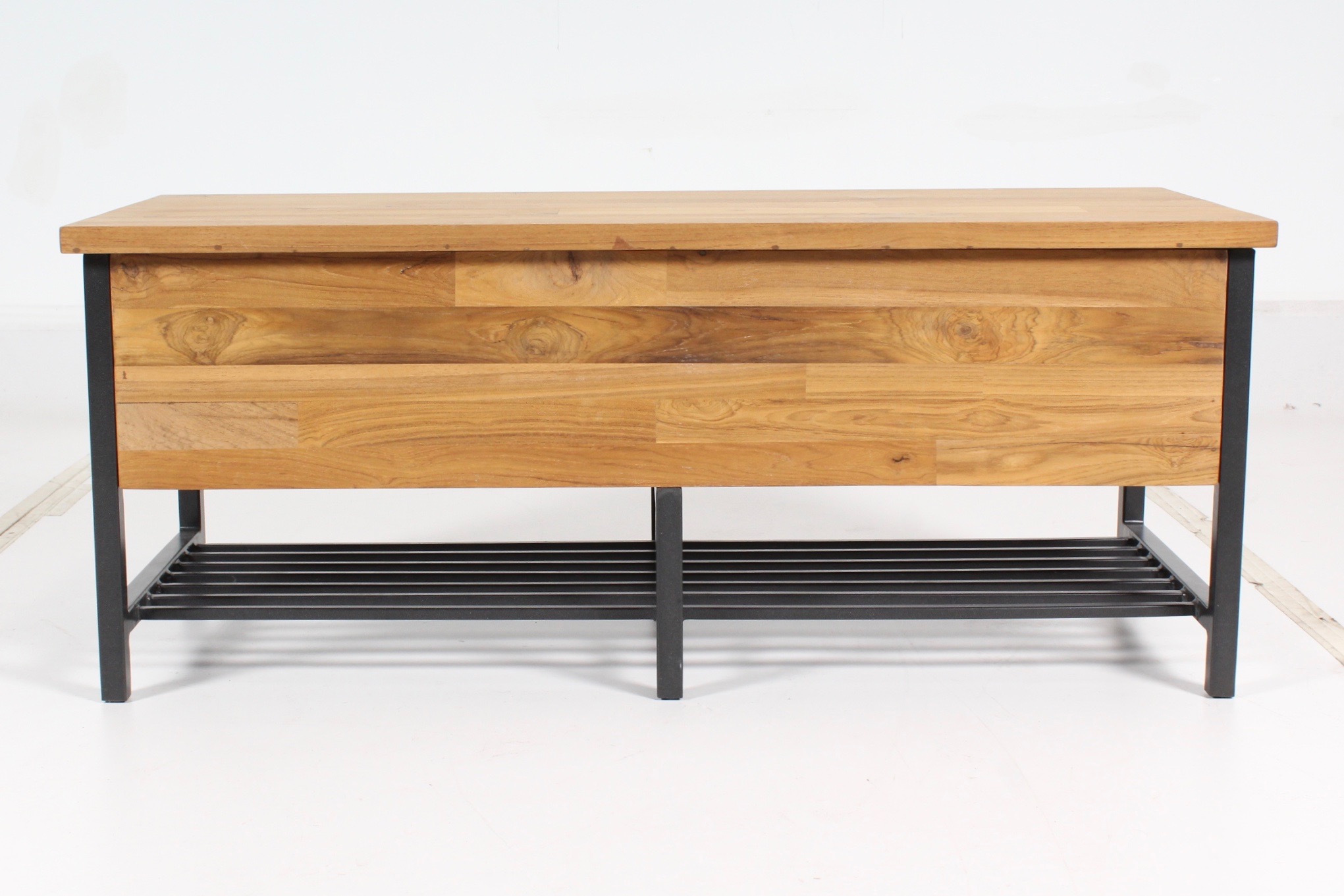 Crate & Barrel "Teca" Storage Bench