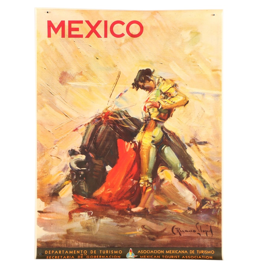 Offset Lithograph After Mexico Department of Tourism Poster