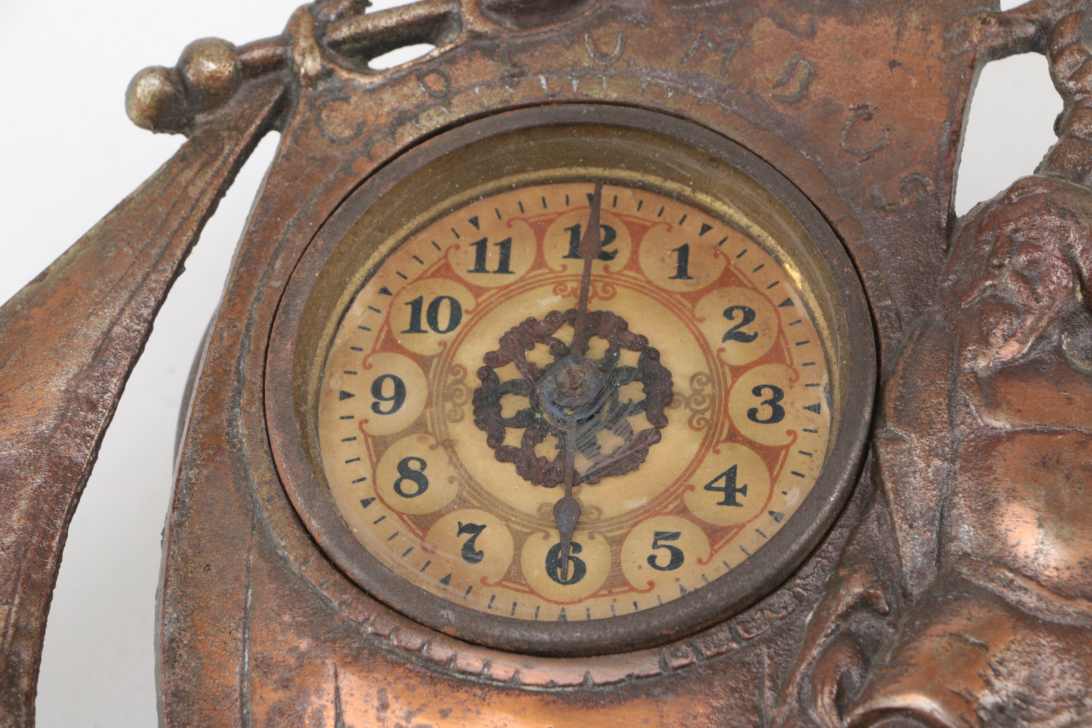 Robt. Johns Copper Clad Columbus Clock