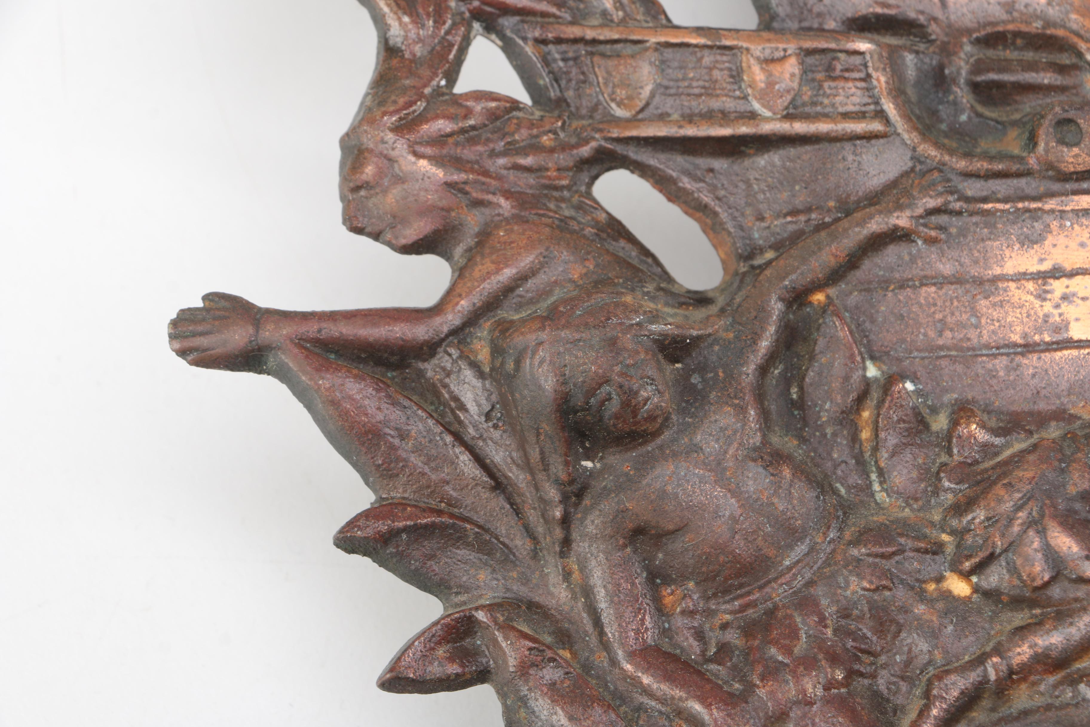 Robt. Johns Copper Clad Columbus Clock